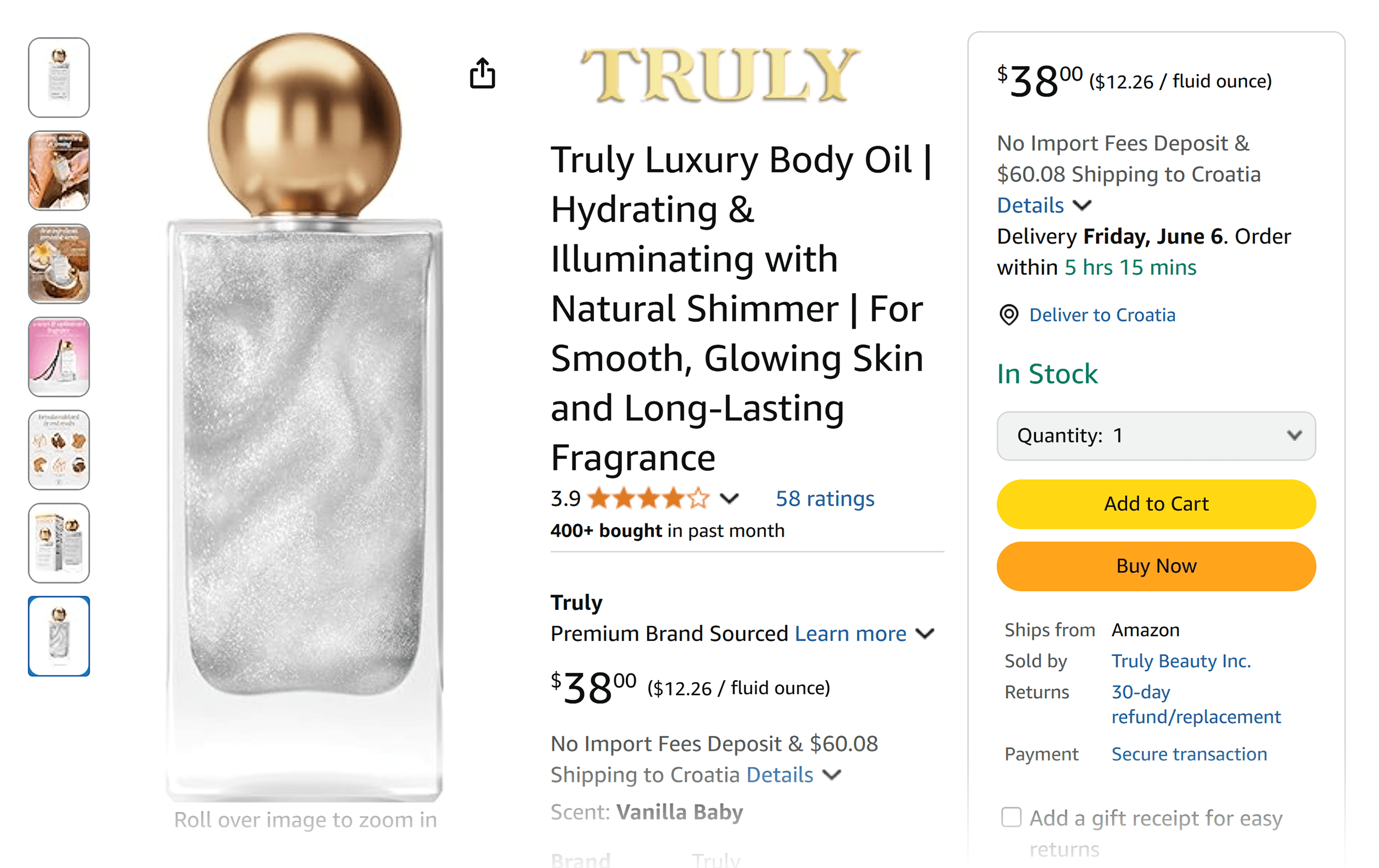 亚马逊列表 – 真的 Amazon listings – Truly
