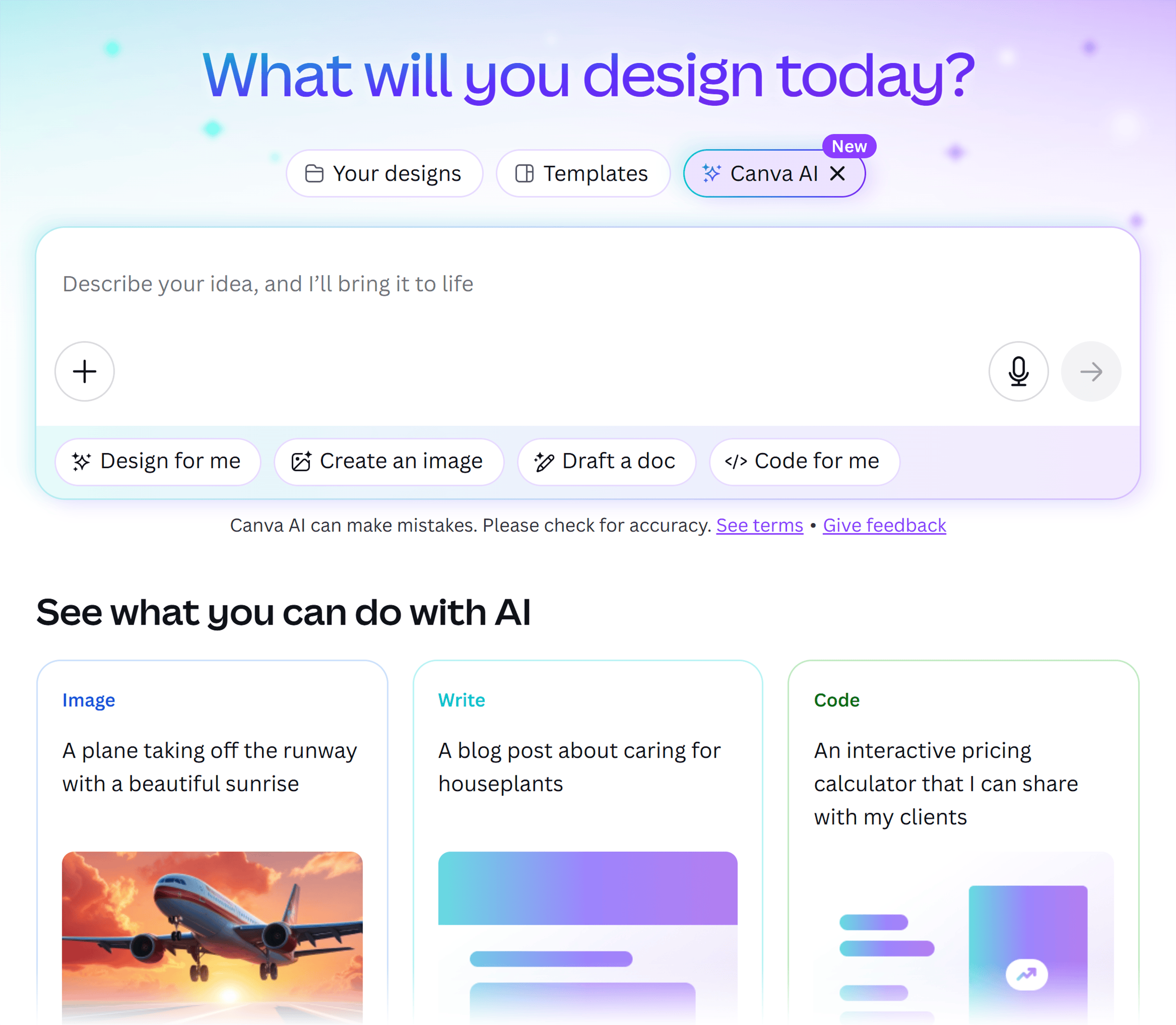 Canva AI