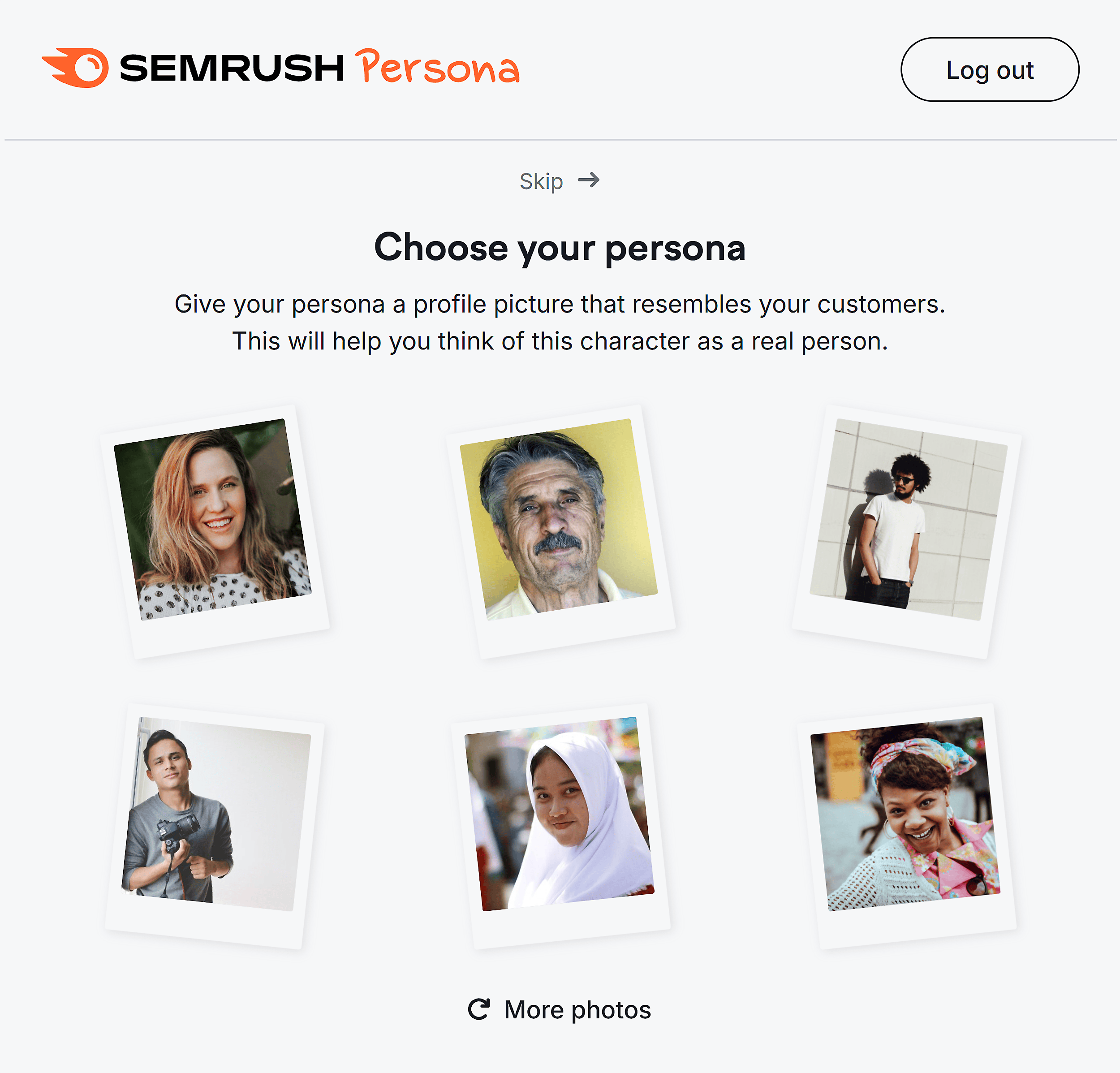 Semrush – 角色向导 Semrush – Persona Wizard