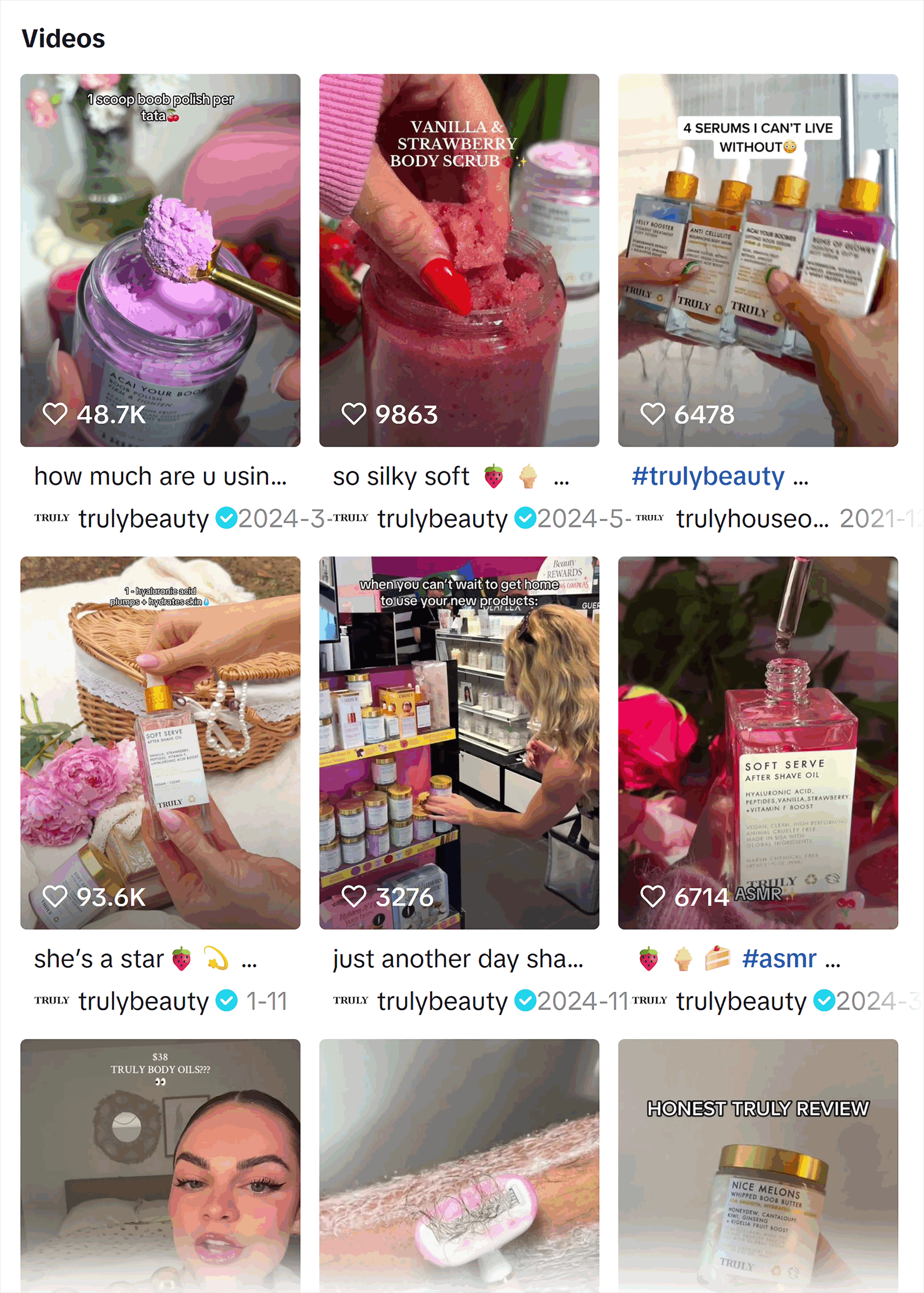 TikTok – 真美 – 搜索 TikTok – Truly Beauty – Search