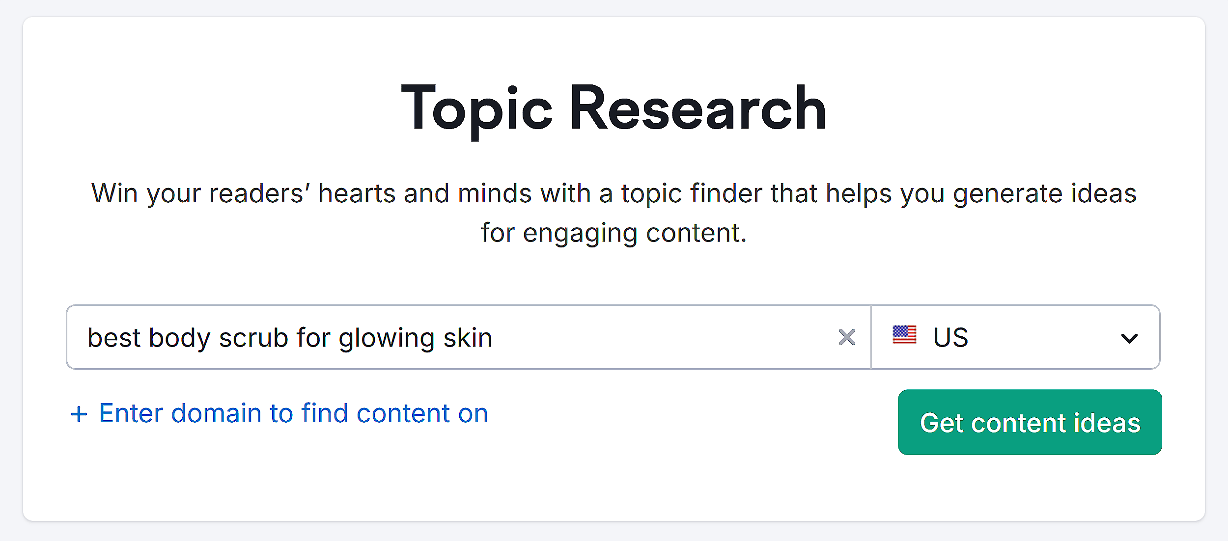 主题研究 – 最佳亮肤身体磨砂膏 Topic Research – Best body scrub for glowing skin