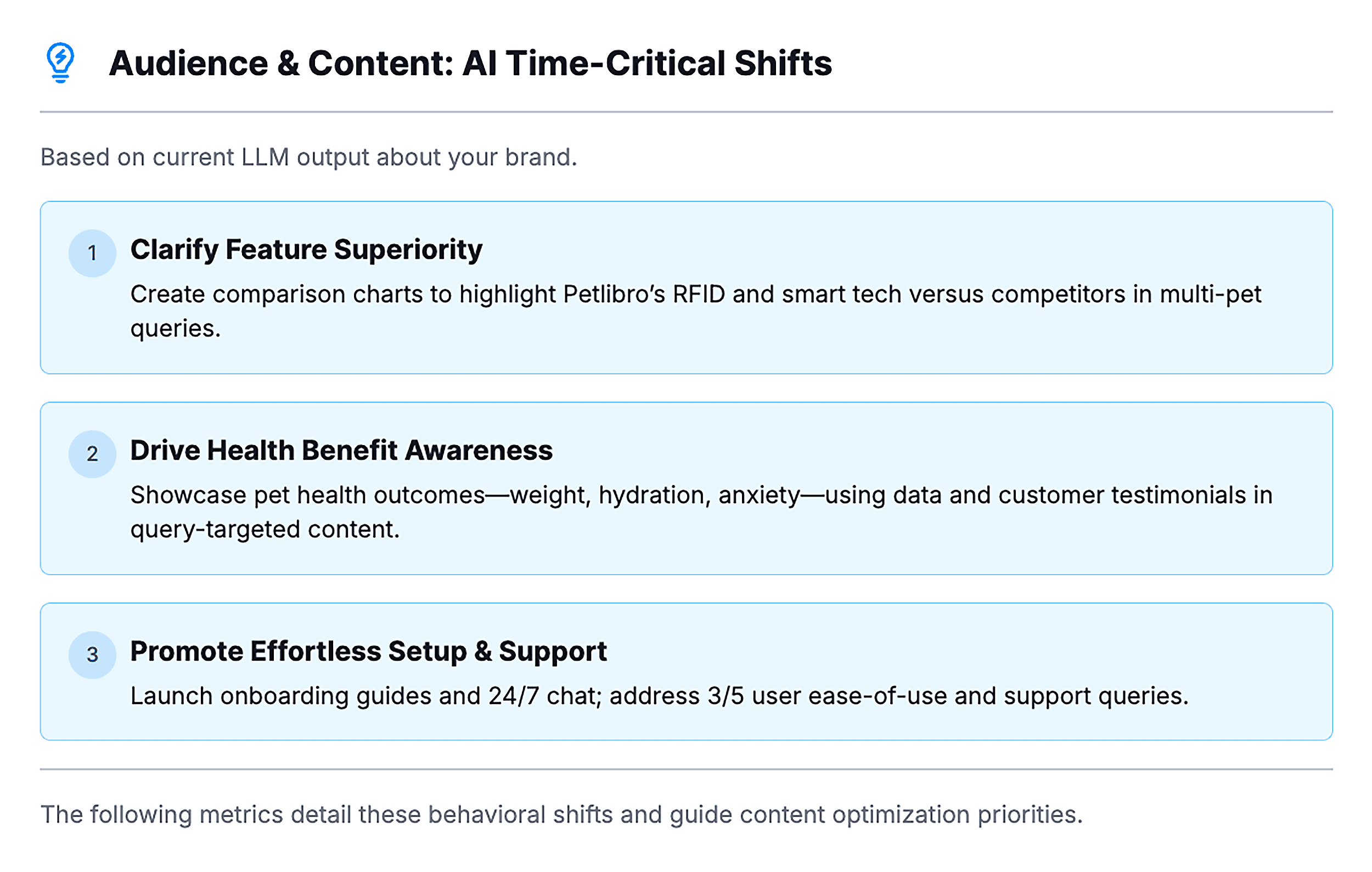 Audience & Content – Al time-Critical Shifts Audience & Content – Al time-Critical Shifts