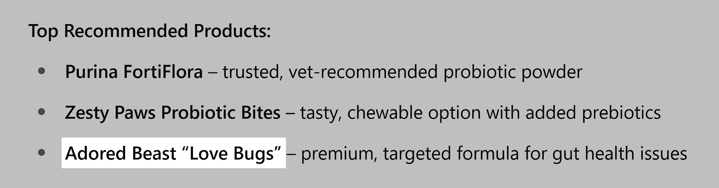 ChatGPT – Lesser known recommended product ChatGPT – Lesser known recommended product