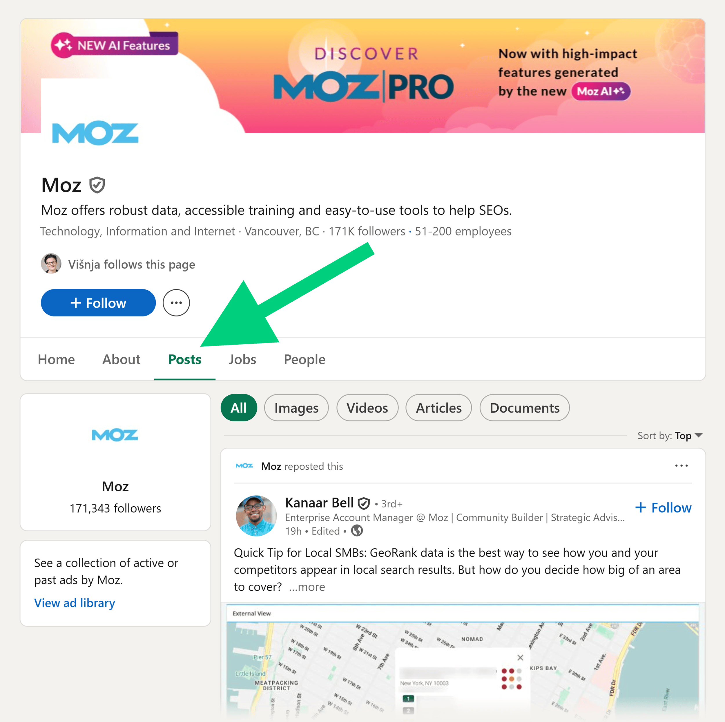 LinkedIn – Moz – 帖子 LinkedIn – Moz – Posts