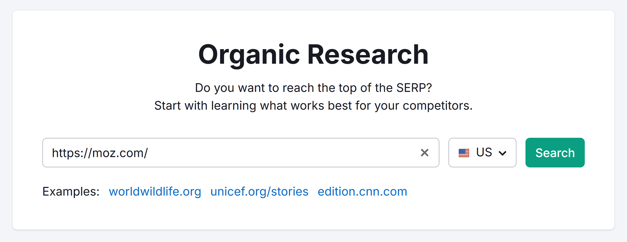有机研究 – Moz – 搜索 Organic Research – Moz – Search