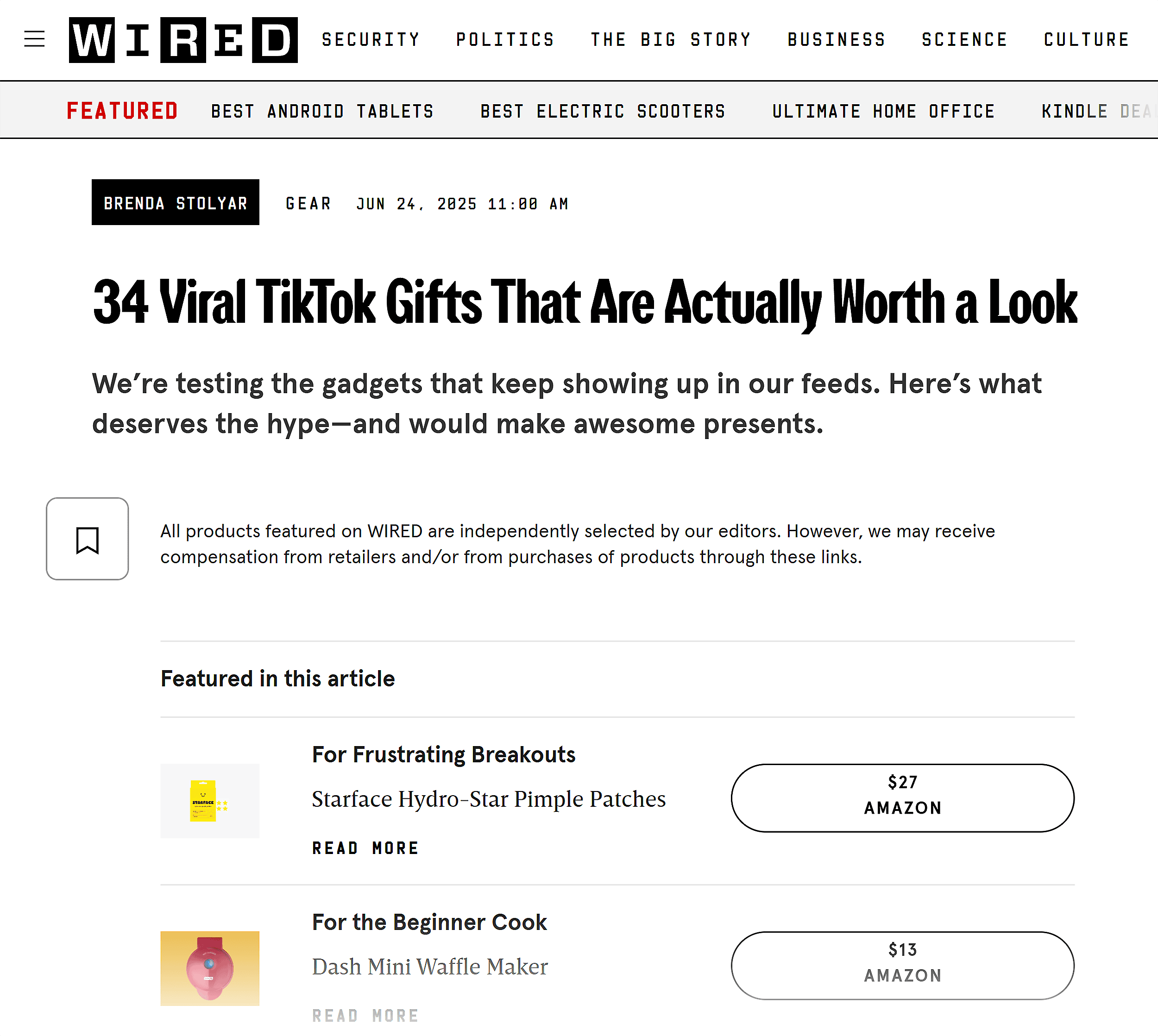 WIRED – Best viral TikTok gadgets WIRED – Best viral TikTok gadgets