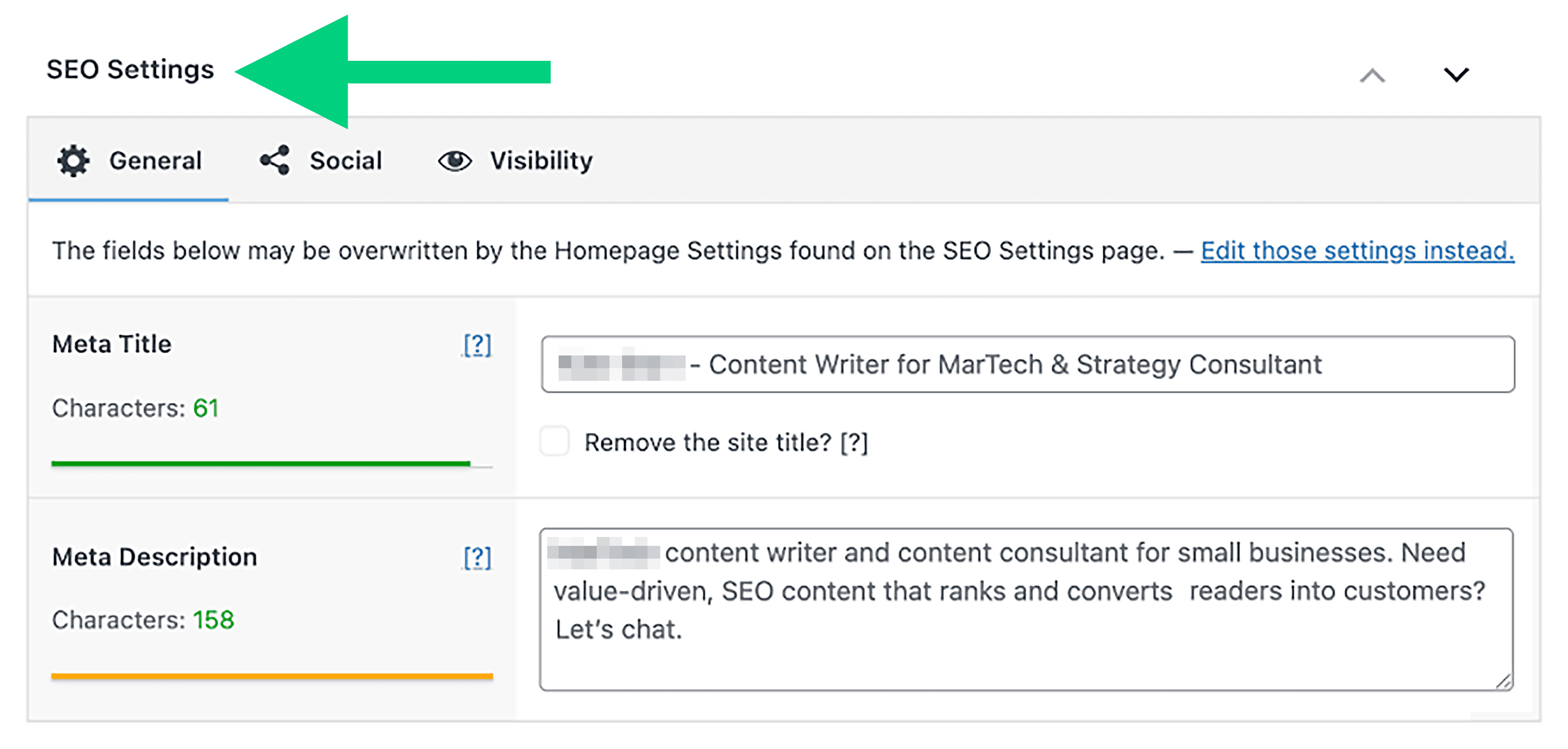 The SEO Framework – SEO Description
