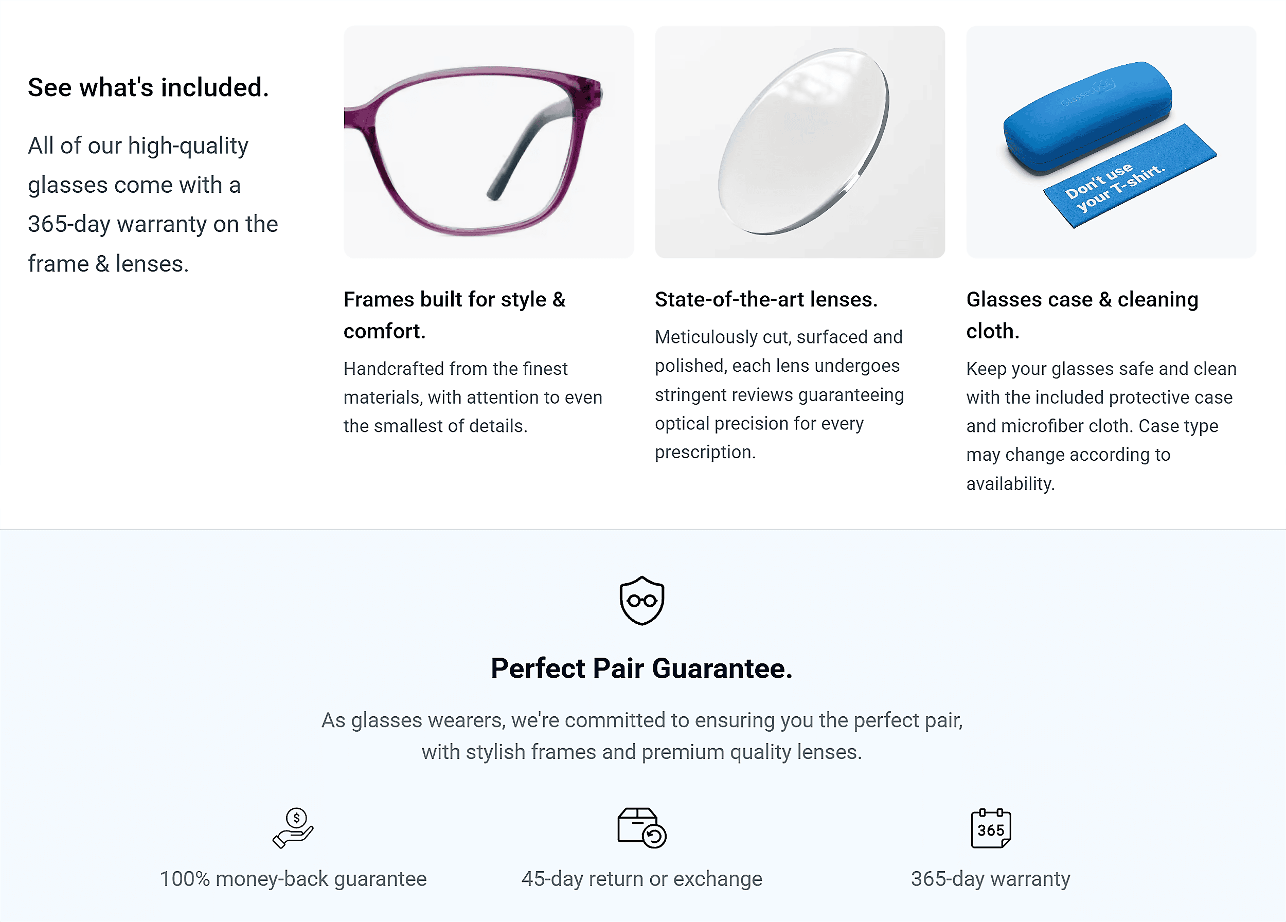 Dynamic SEO Pro GlassesUSA – Information that AI can use
