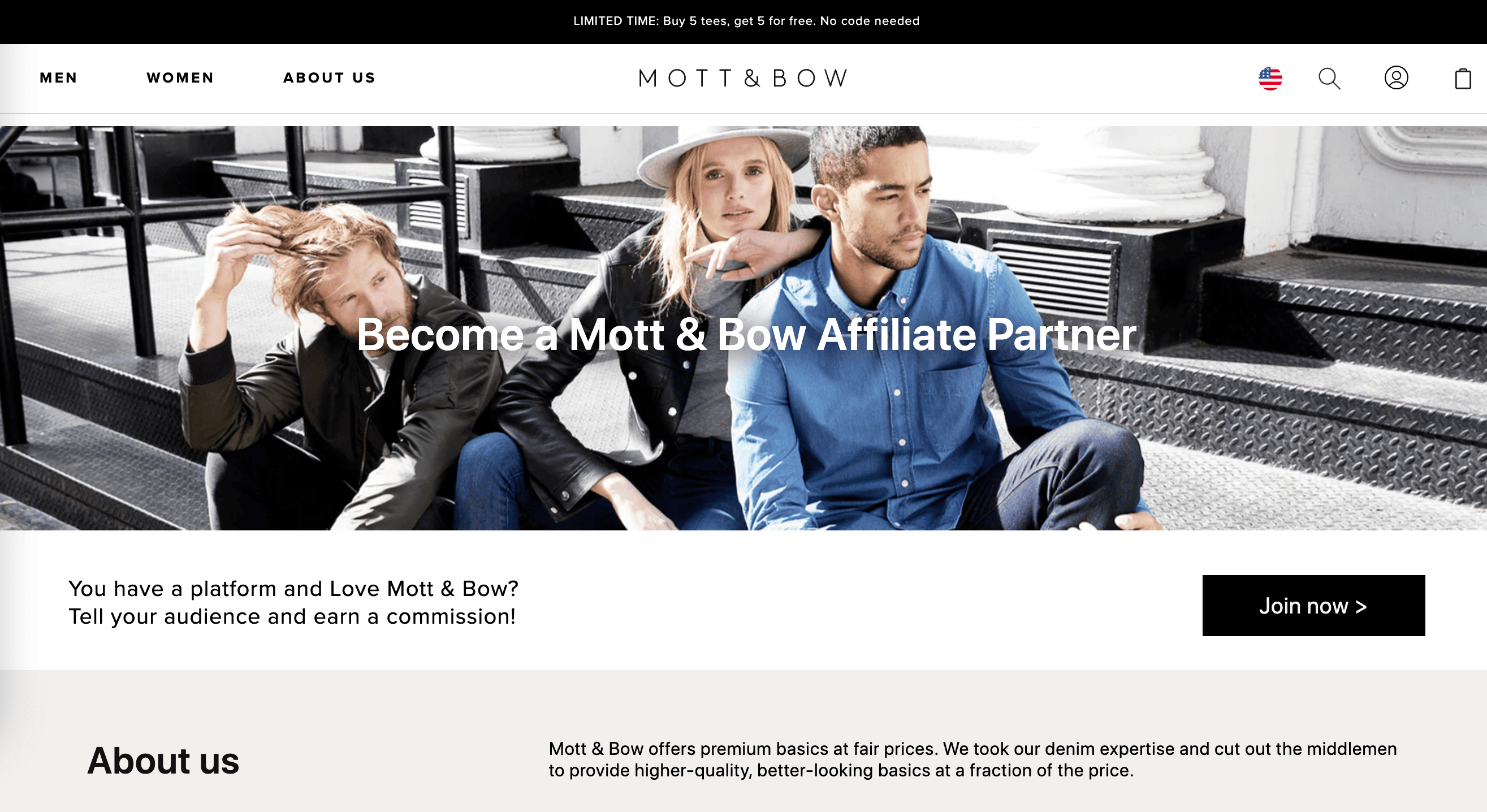 Screenshot Mott & Bow