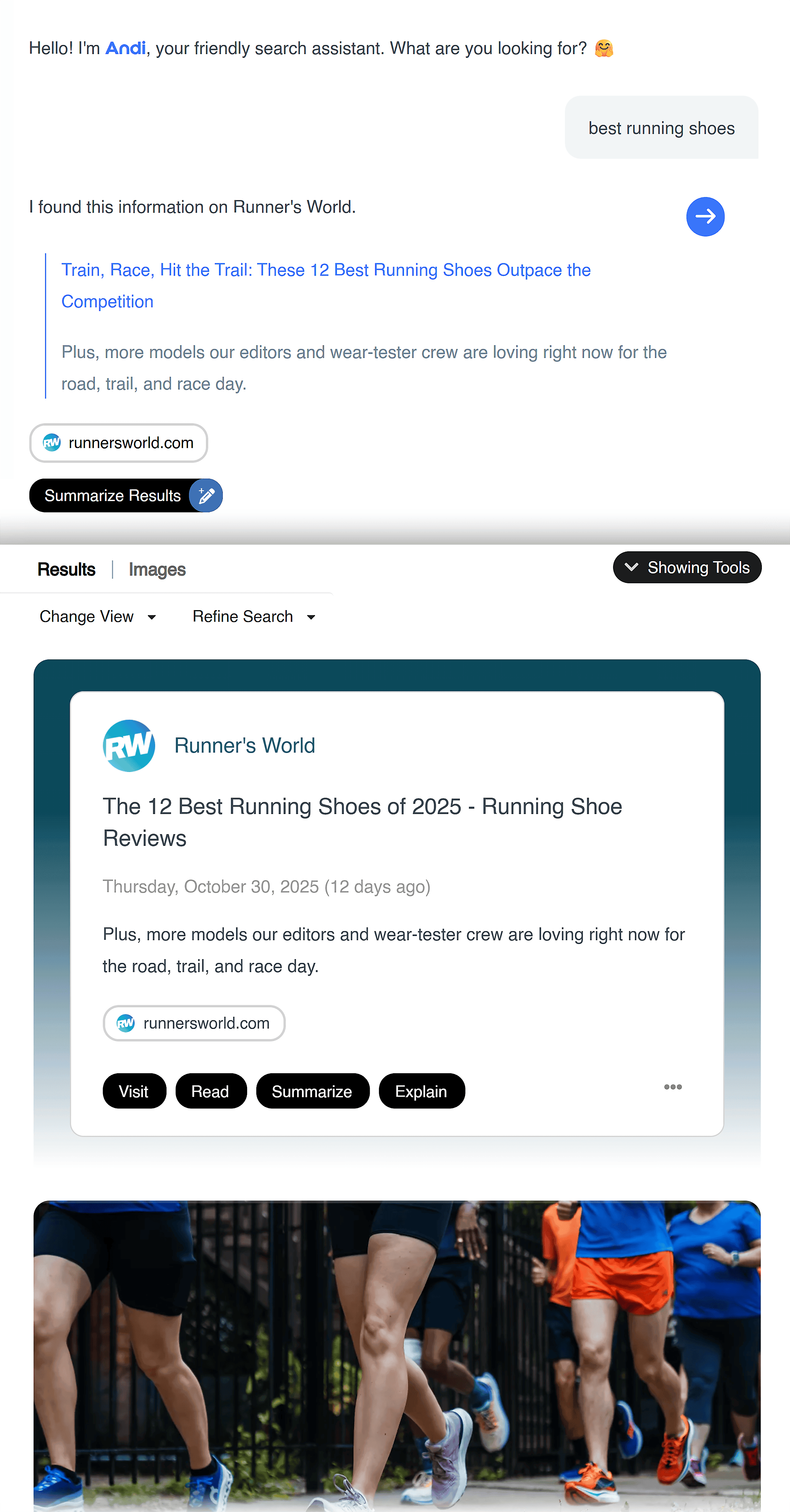 Andi Search – Best running shoes