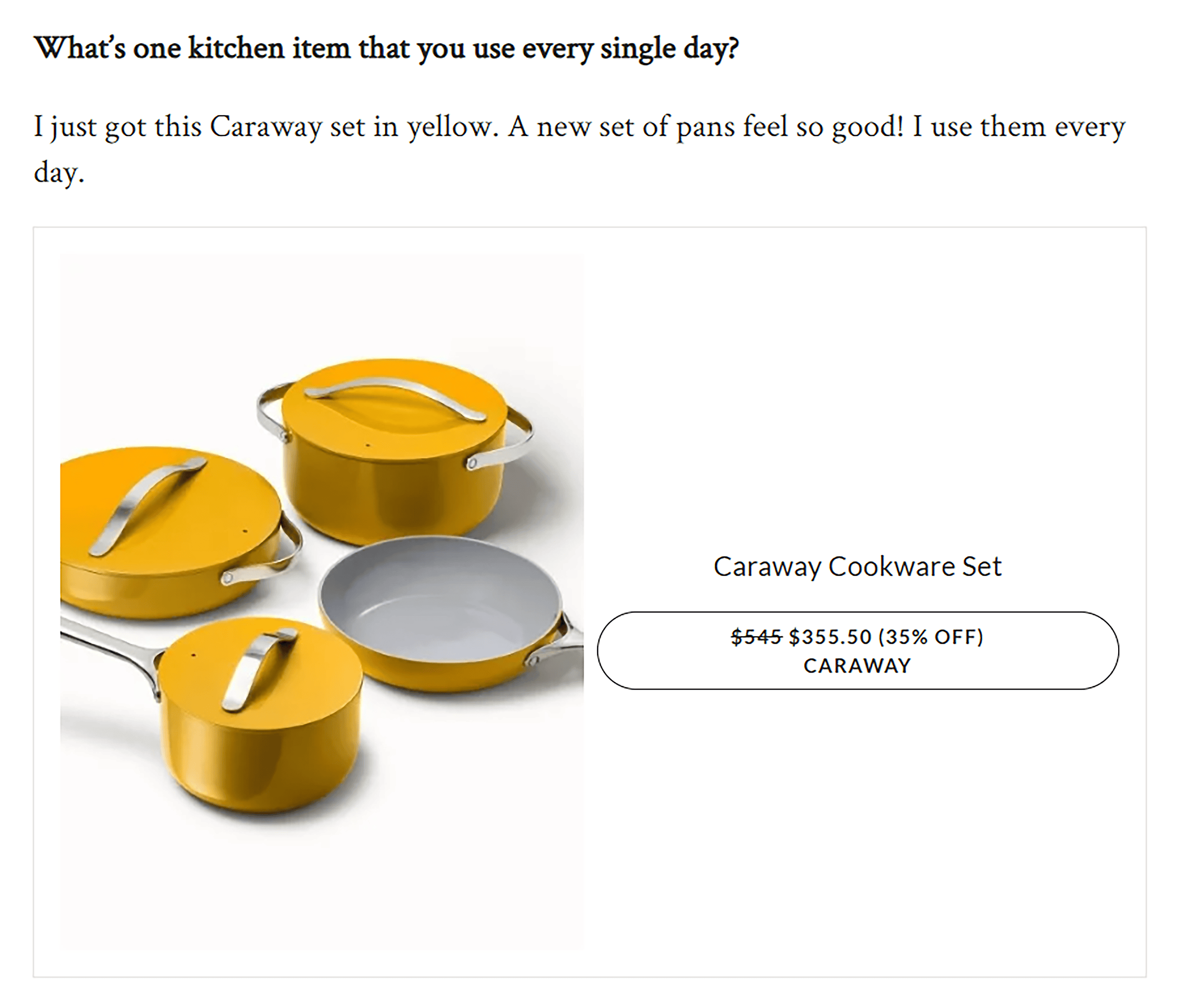 Arhitectural Digest – Featuring the cookware