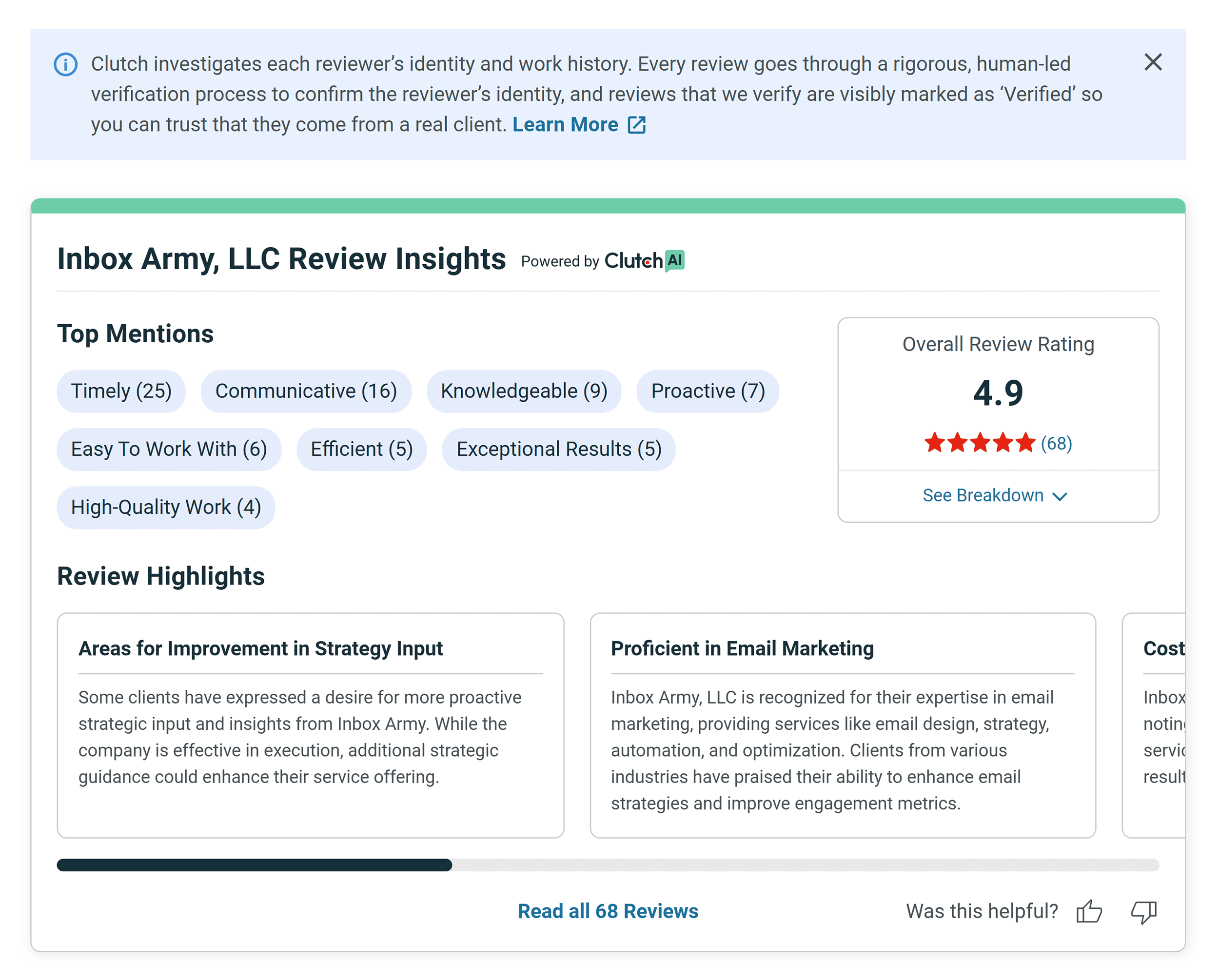 Clutch Inbox Army – Reviews