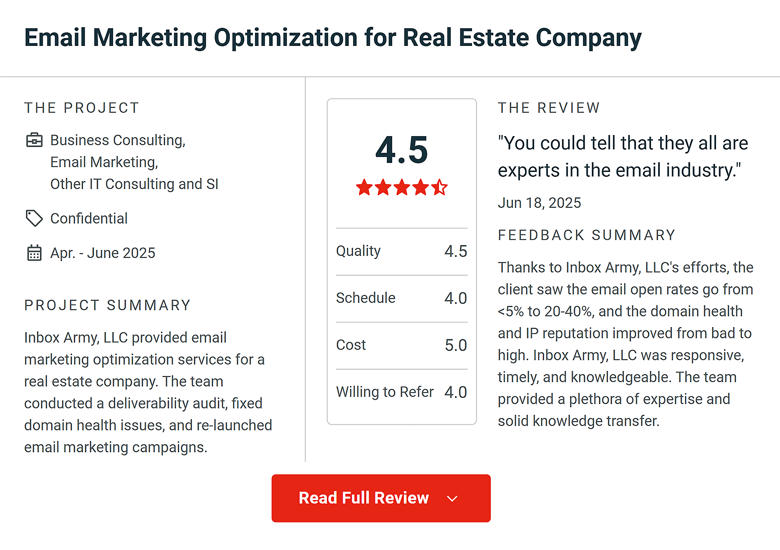 Clutch – Review example