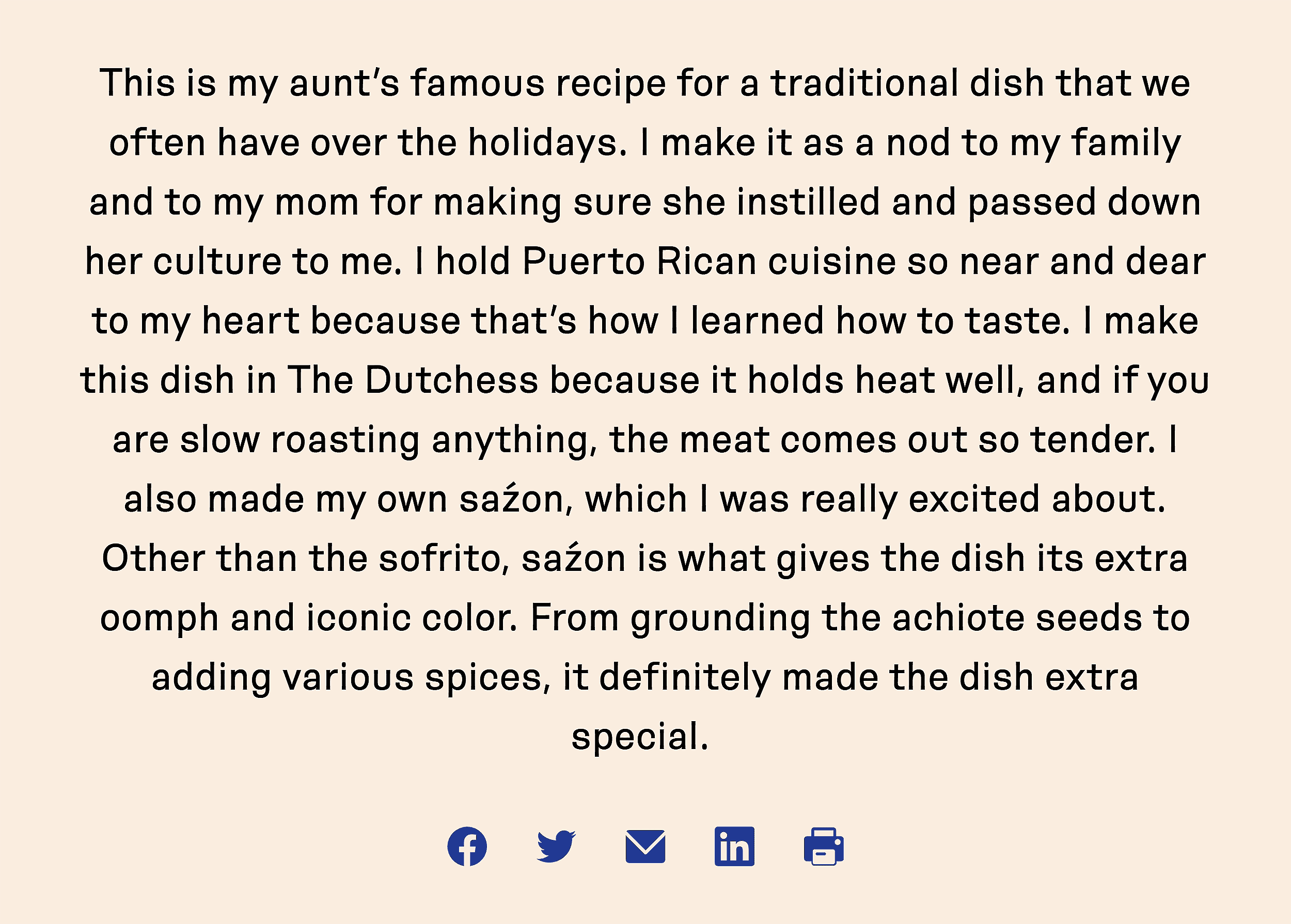 Great Jones Goods – Aunts famous recipe