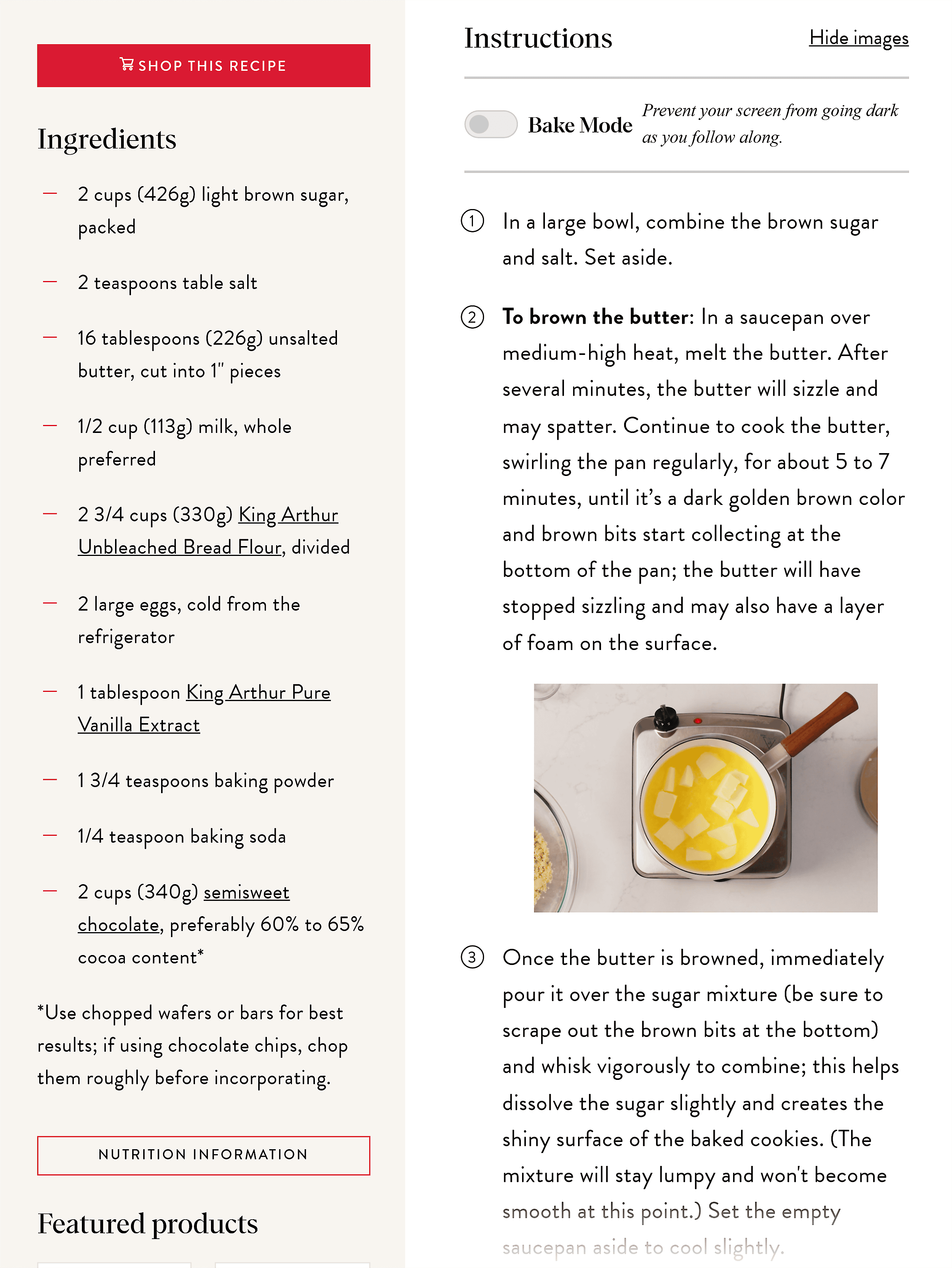 King Arthur Baking – Blog post – Step-by-step instructions