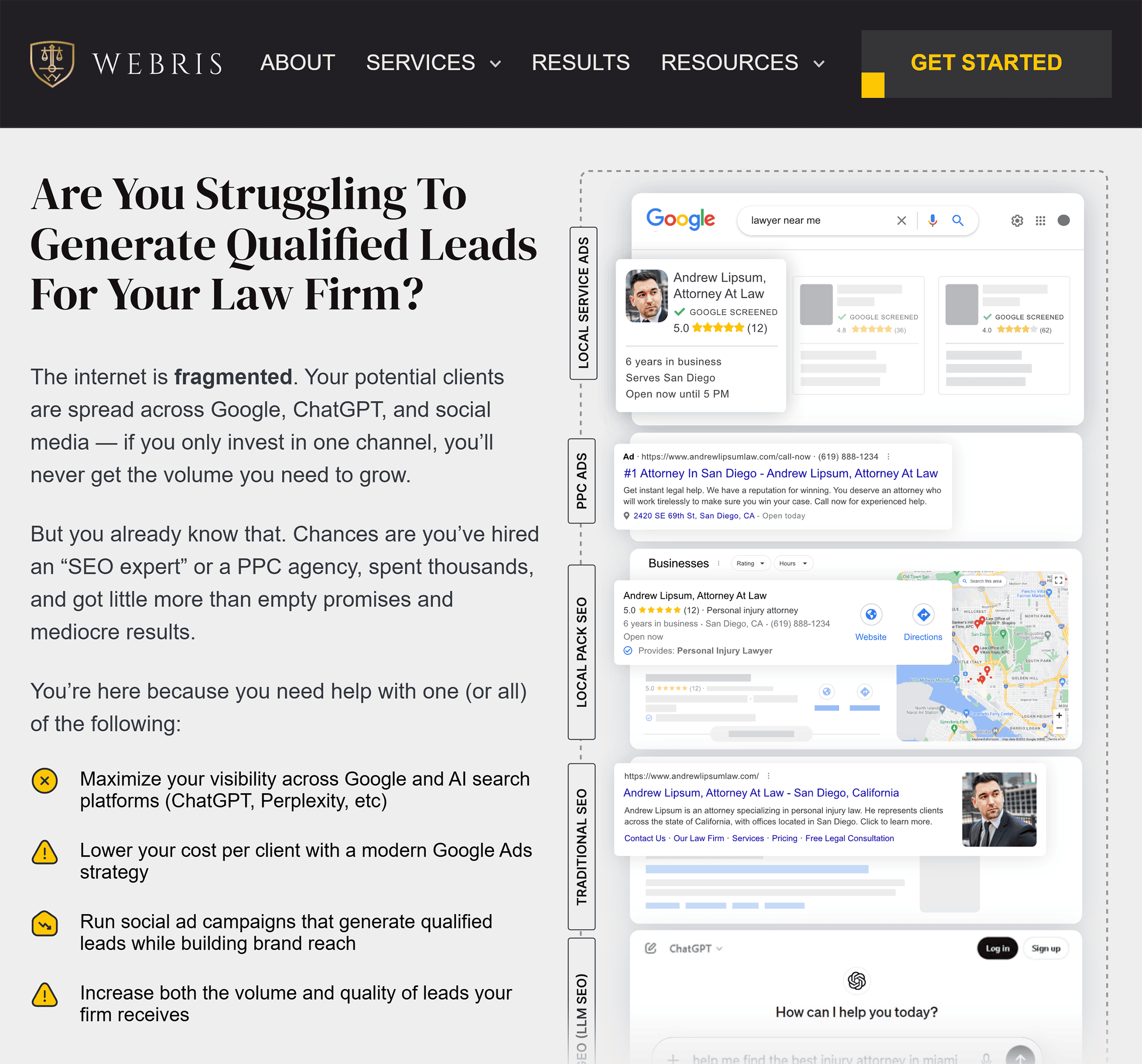 WEBRIS – Marketing for law firms