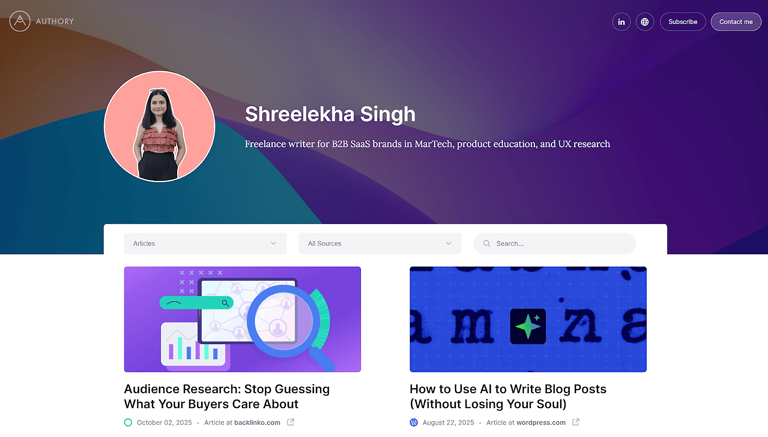 Authority – Shreelekha Singh