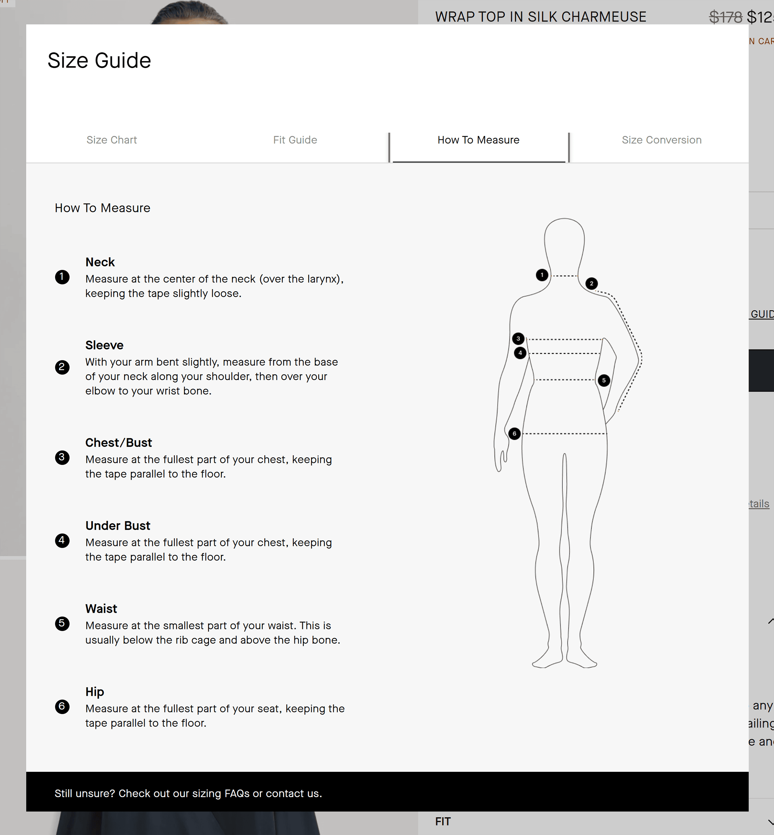 Everlane – Size Guide