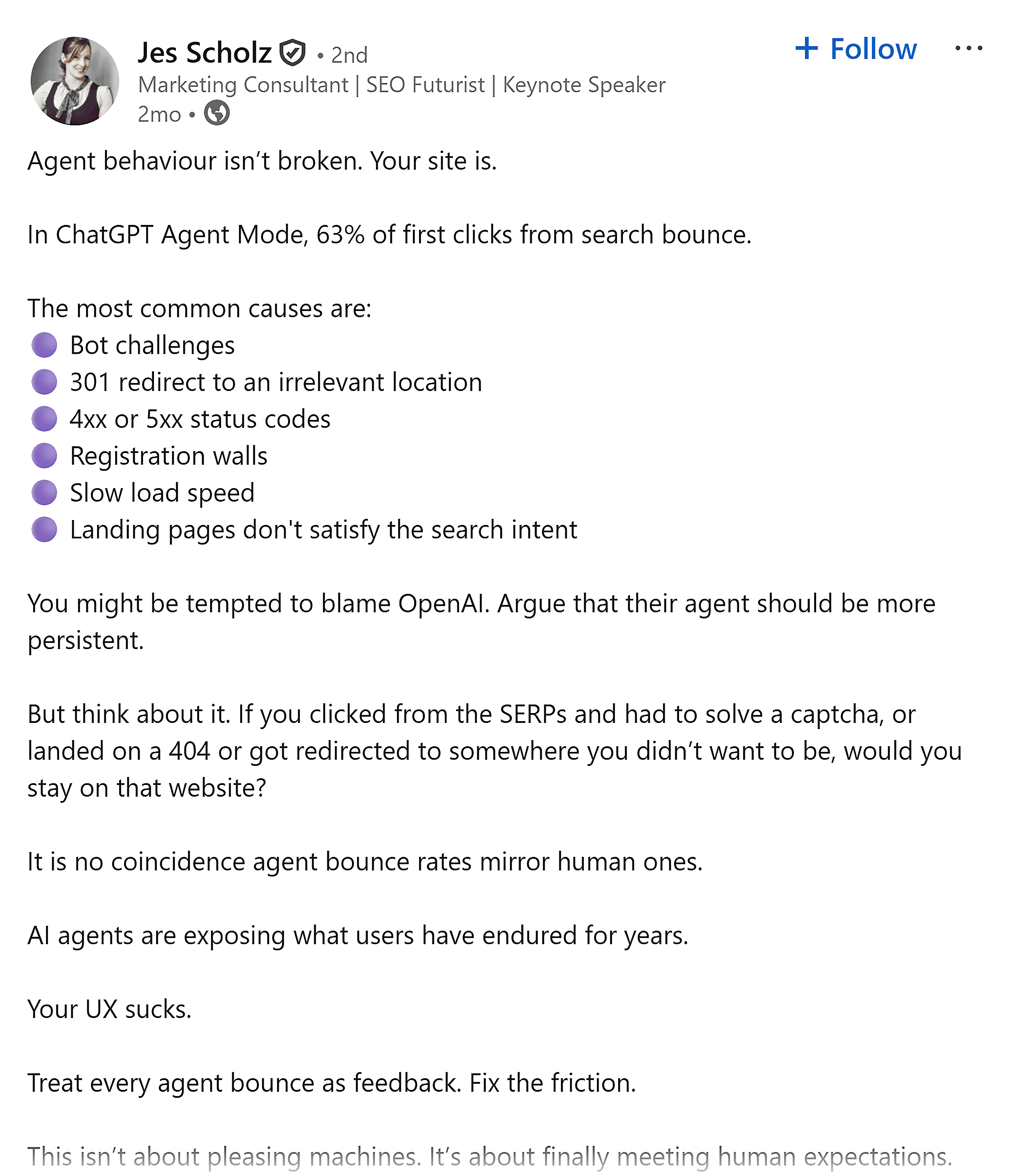 LinkedIn – Get inspired by your favorite writers