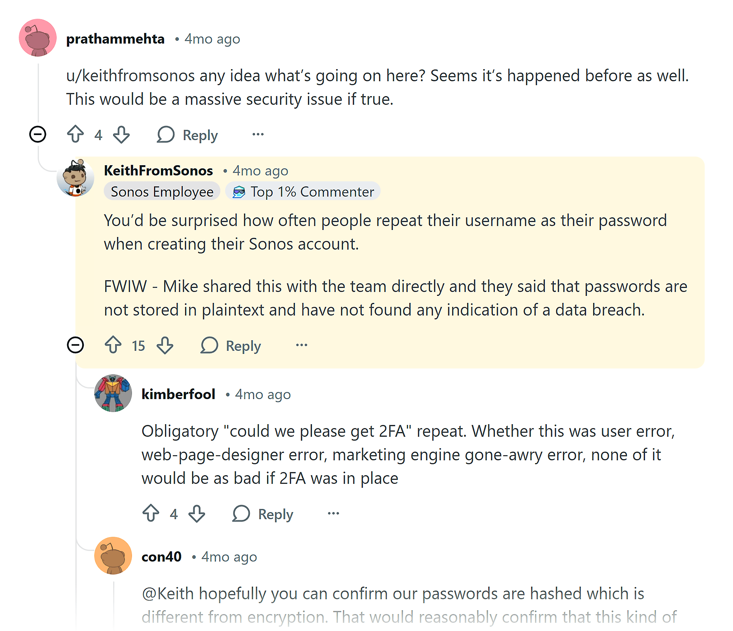 Reddit – Handle the expectations