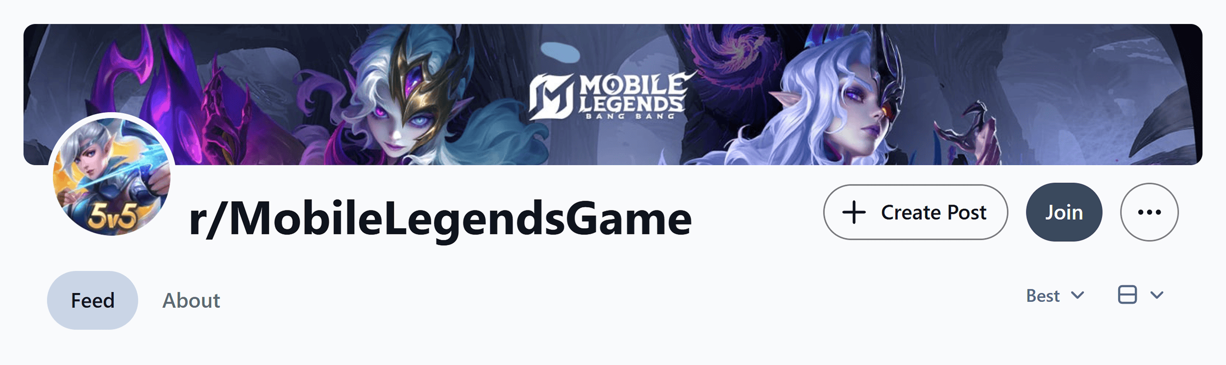 Reddit – r/MobileLegendsGame – Brand identity