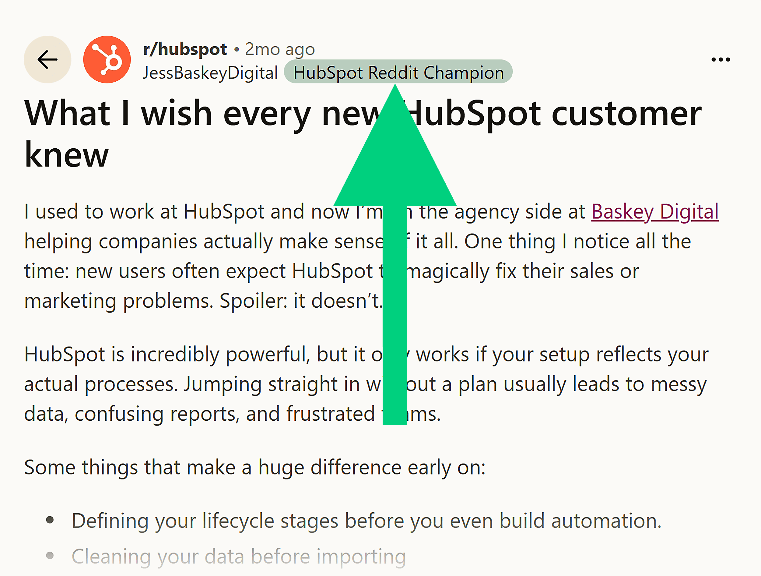 Reddit – Small bits of recognition