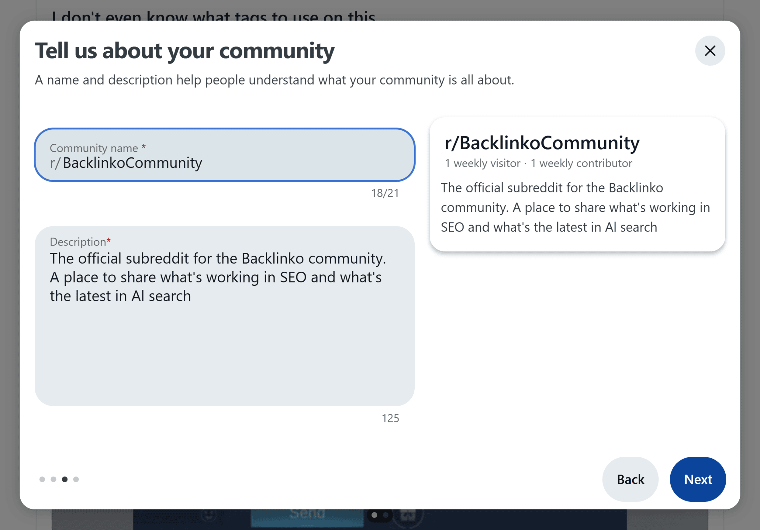Reddit – Tell us about your community