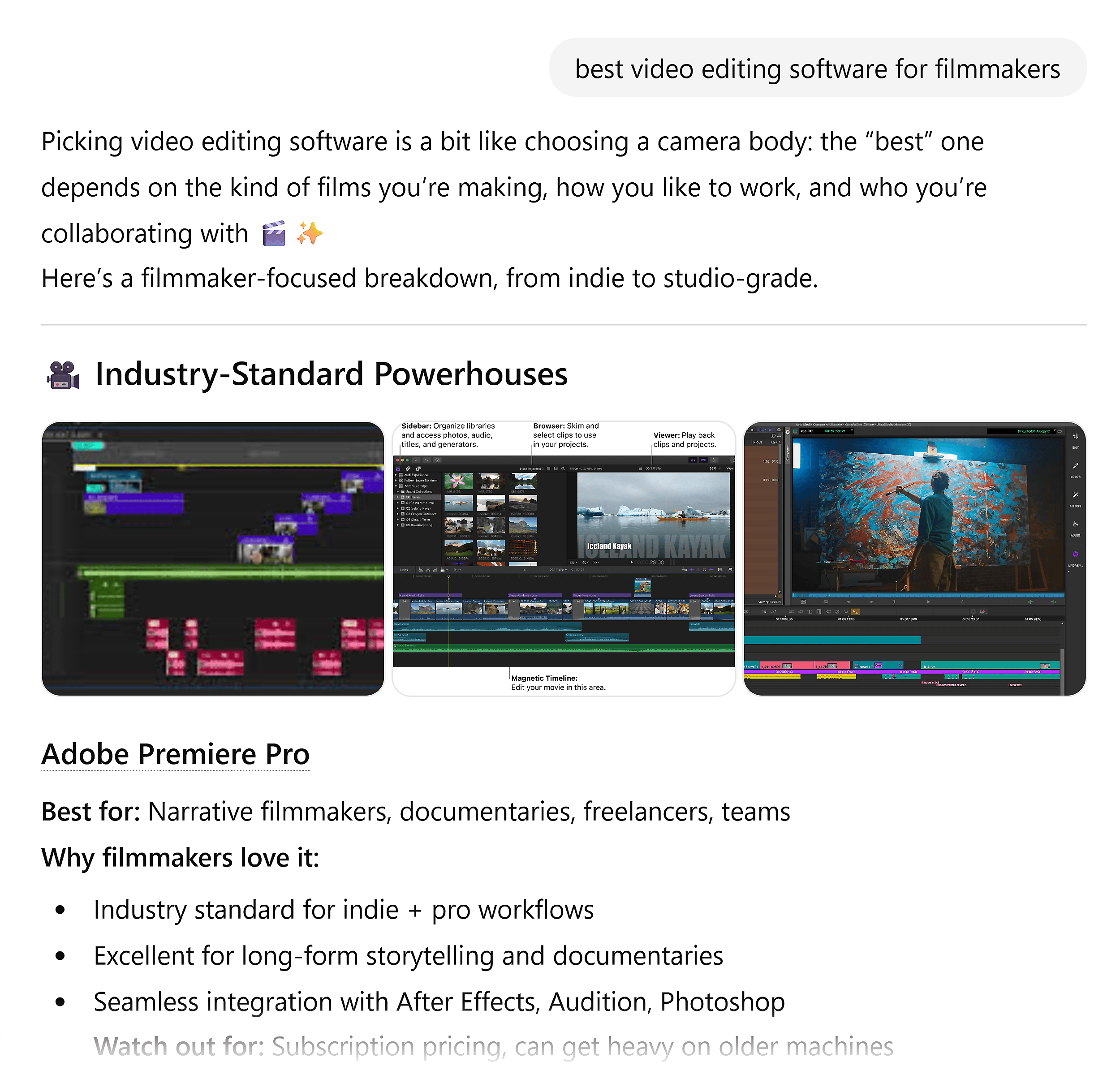 ChatGPT – AI tends toward bigger players