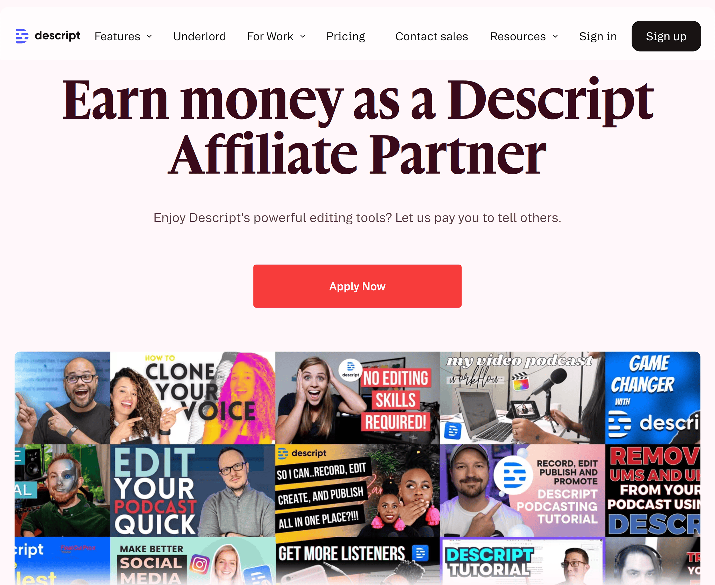 Descript – Affiliate