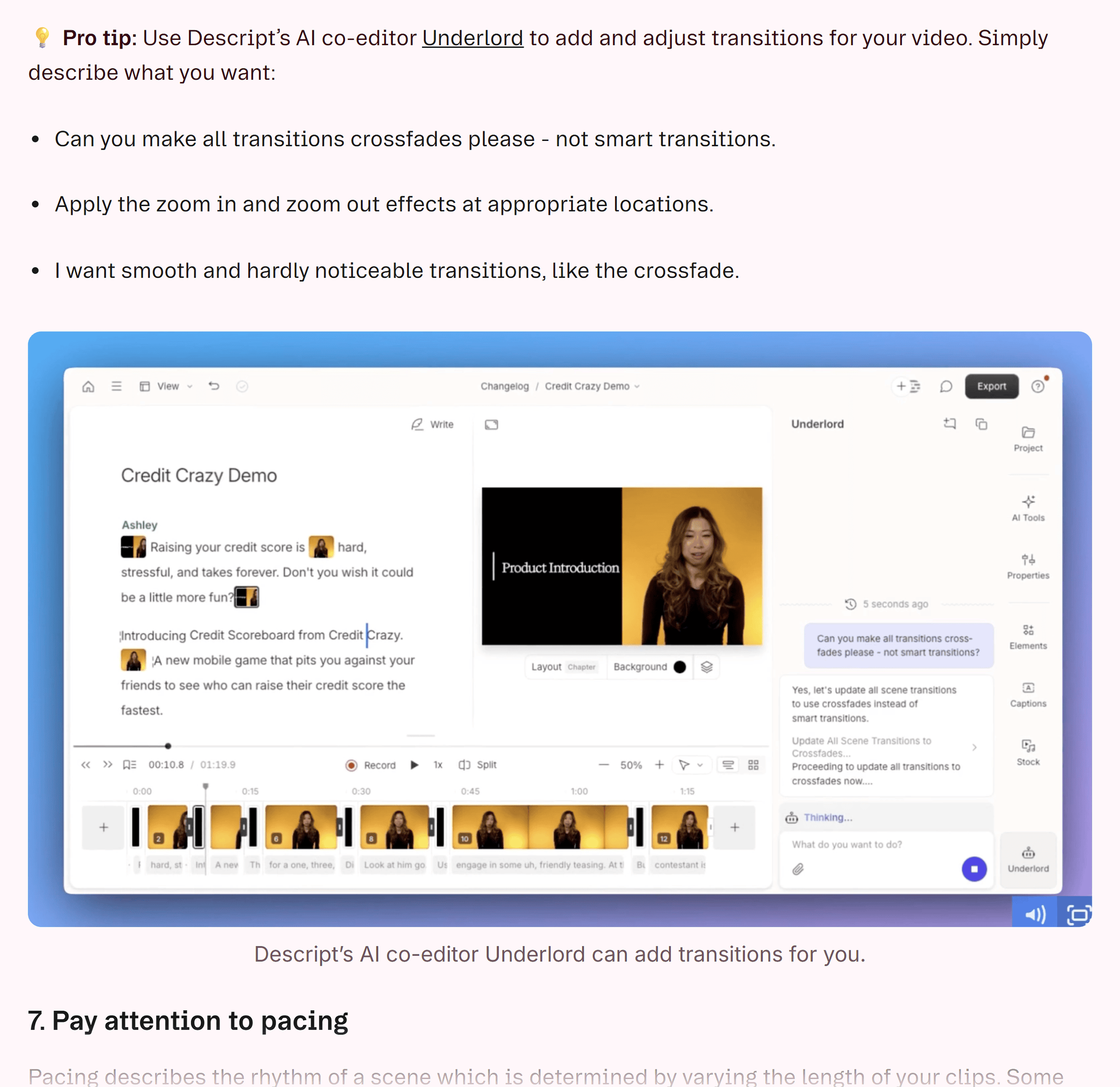 Descript – Mention in a blog post