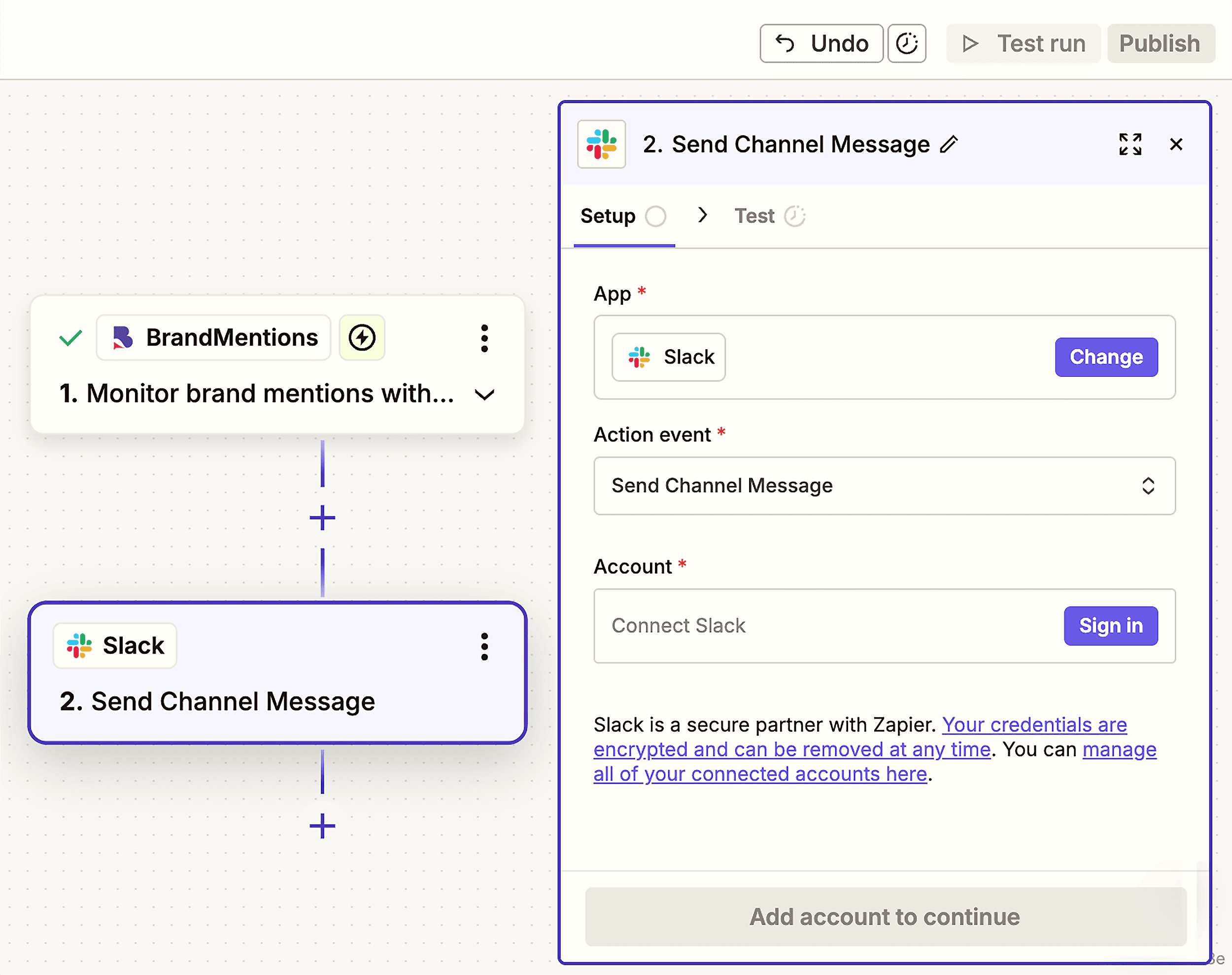Notification for every new mention