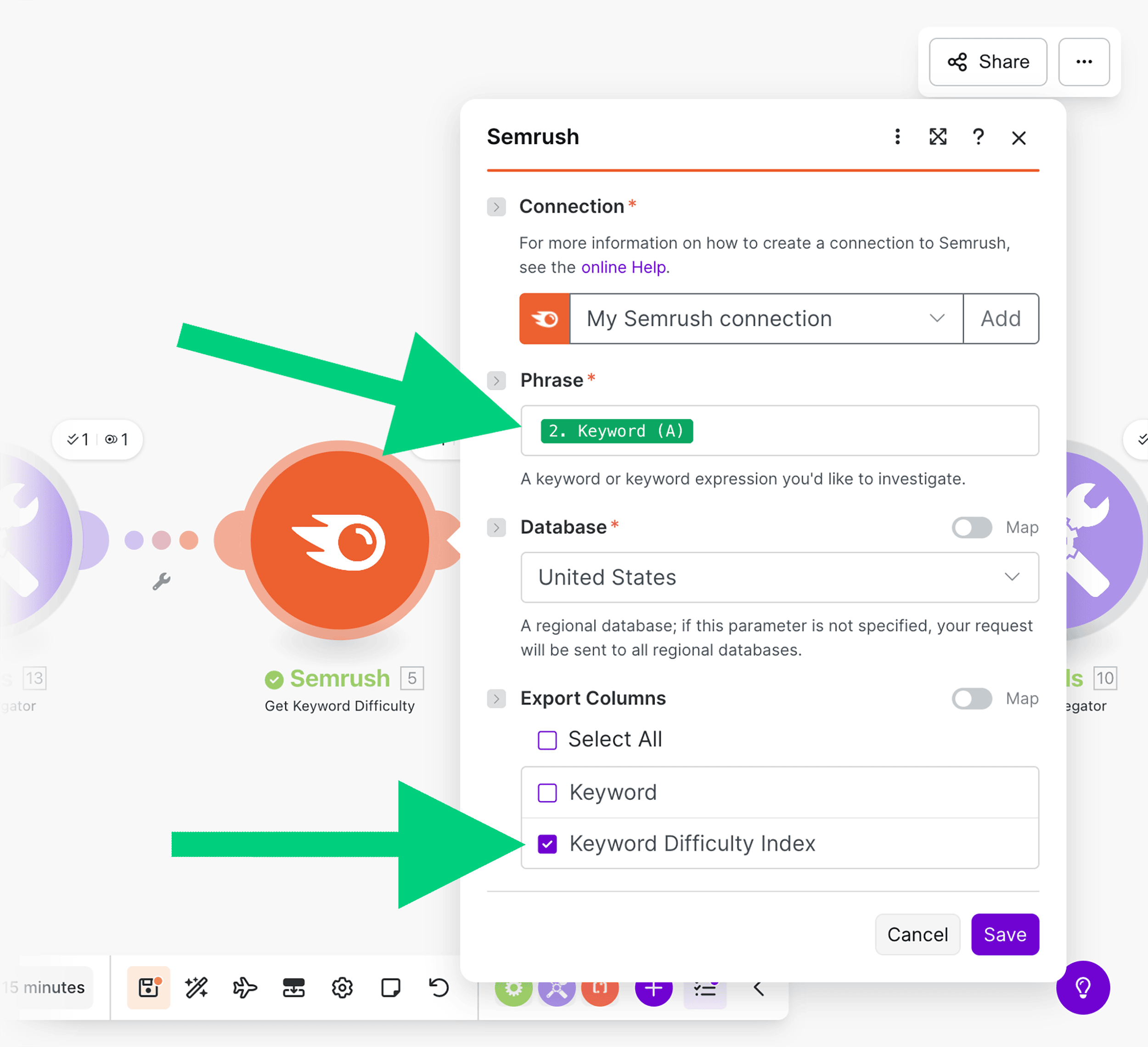 Phrase Keyword & Keyword Difficulty Index