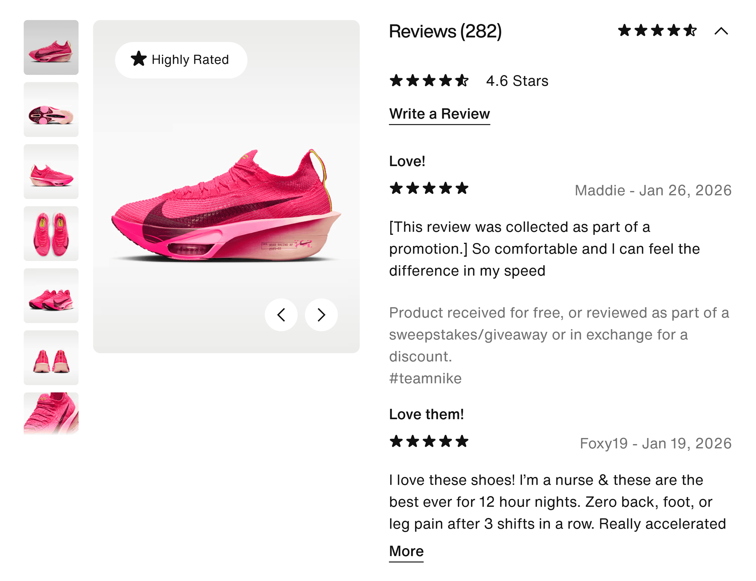Nike – Reviews