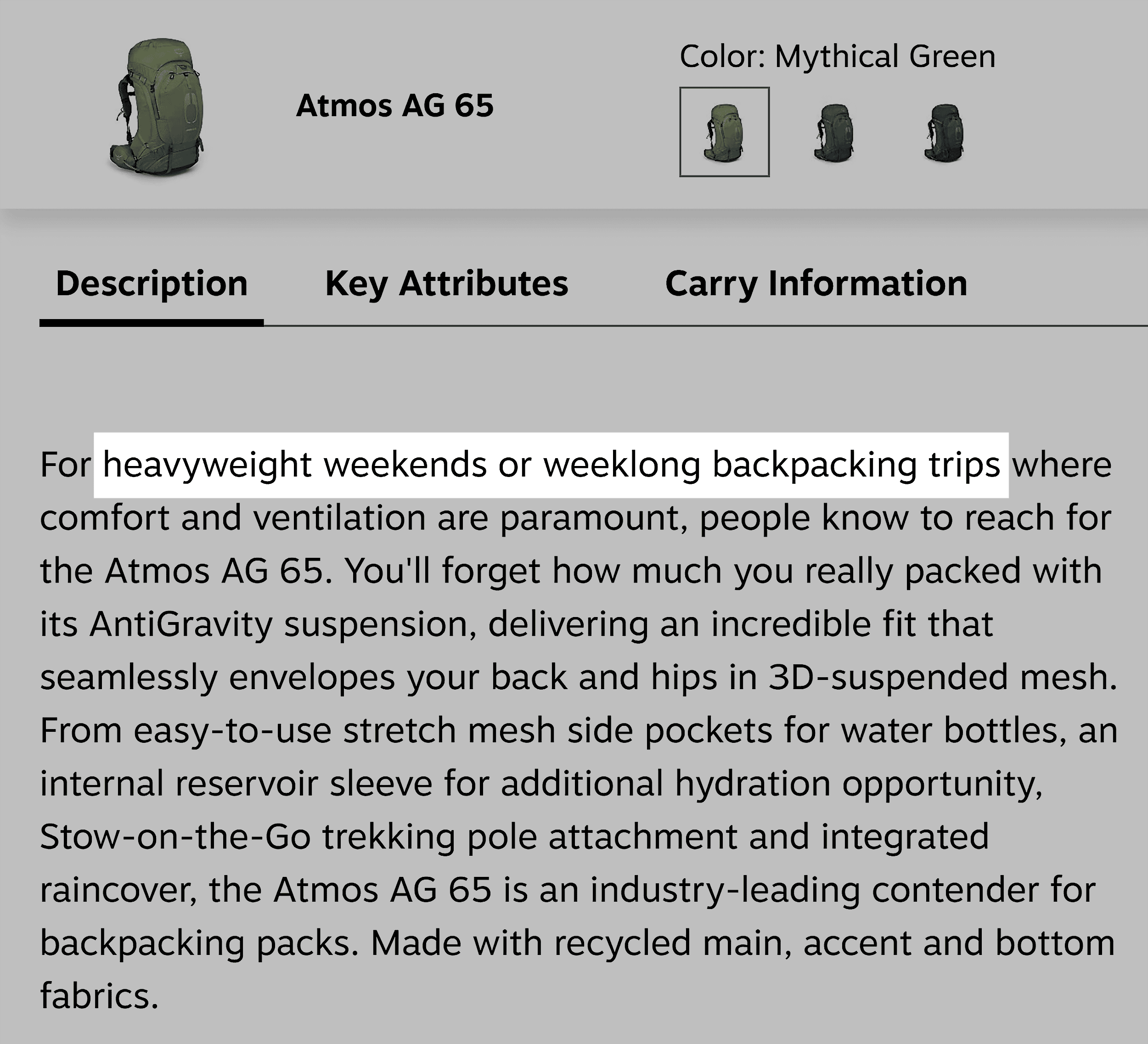 Osprey – Recommended by AI