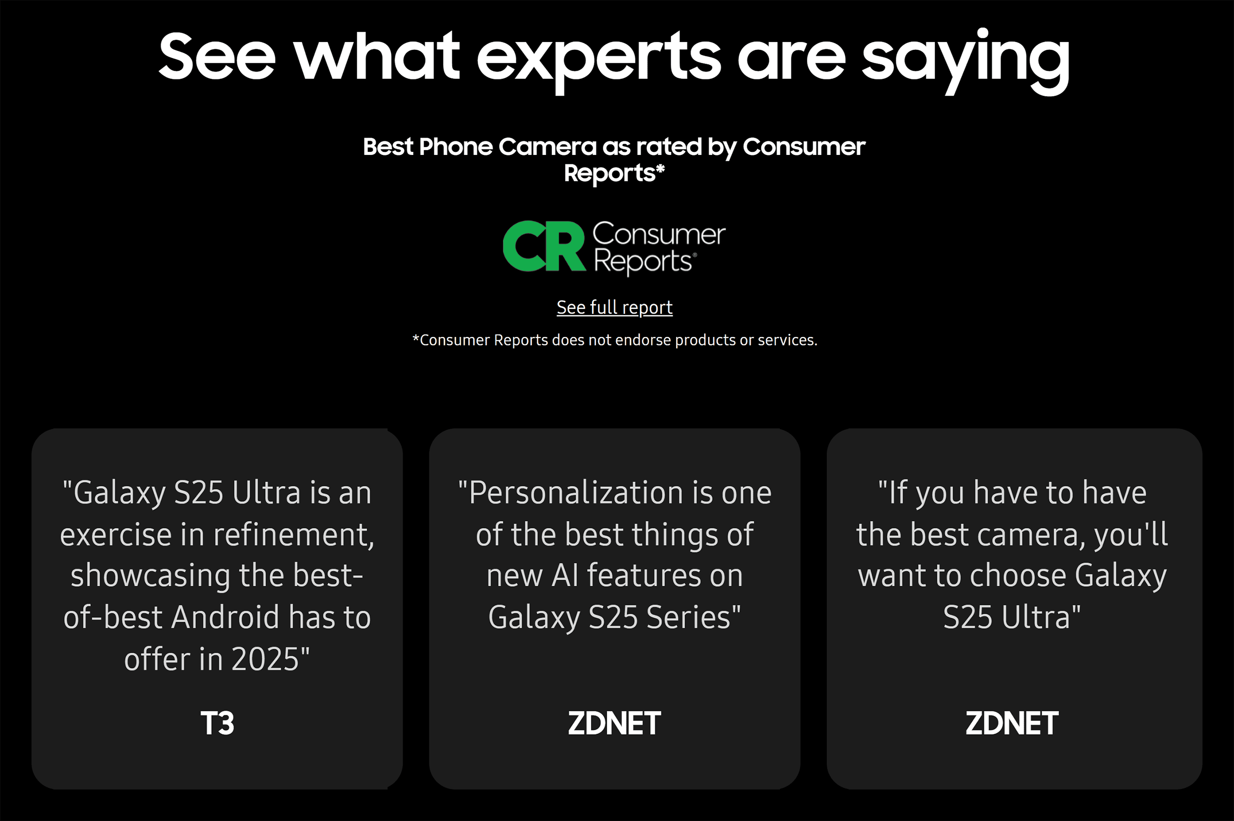 Samsung – What experts say