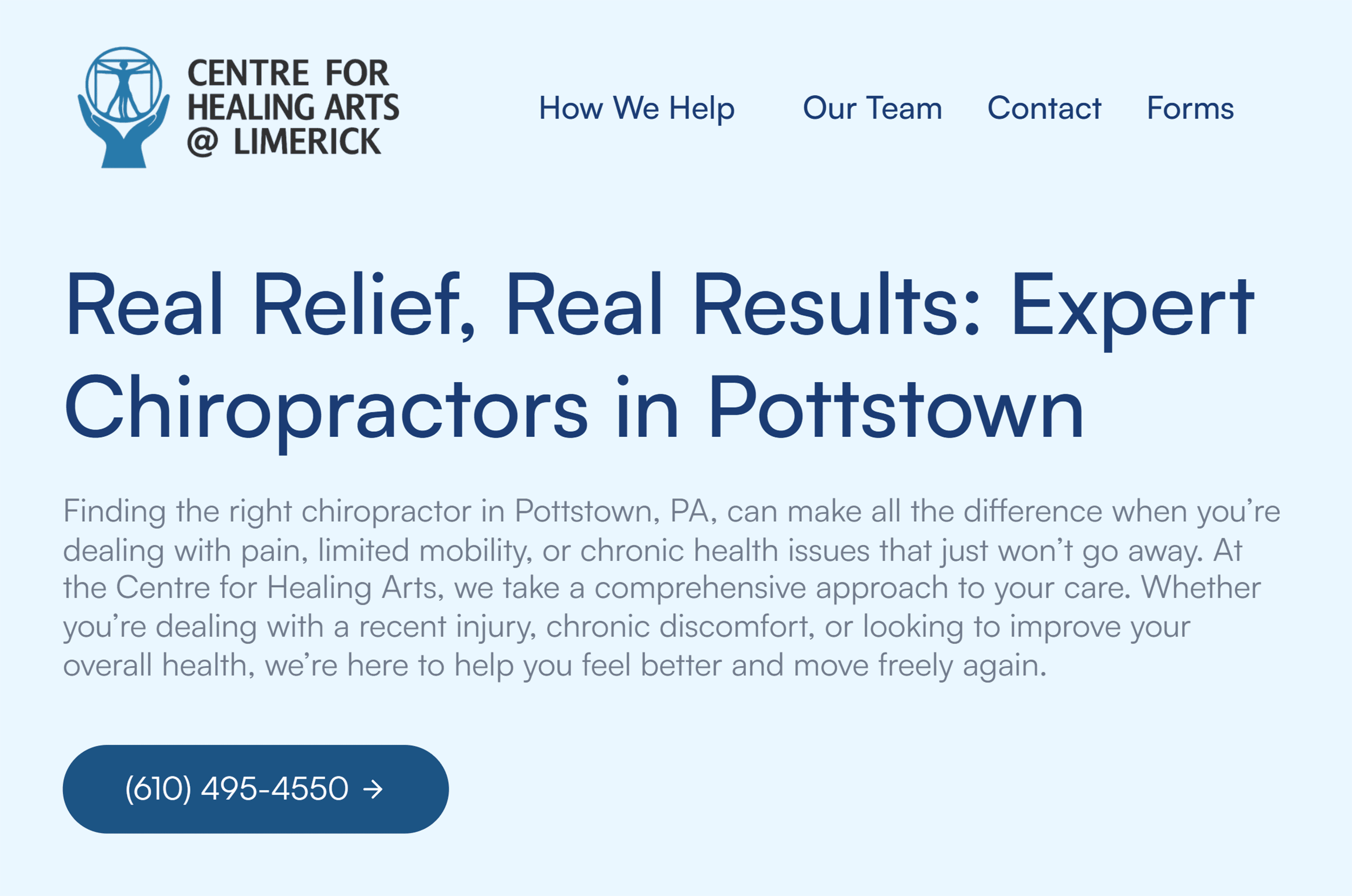 Chiropractic care in Pottstown