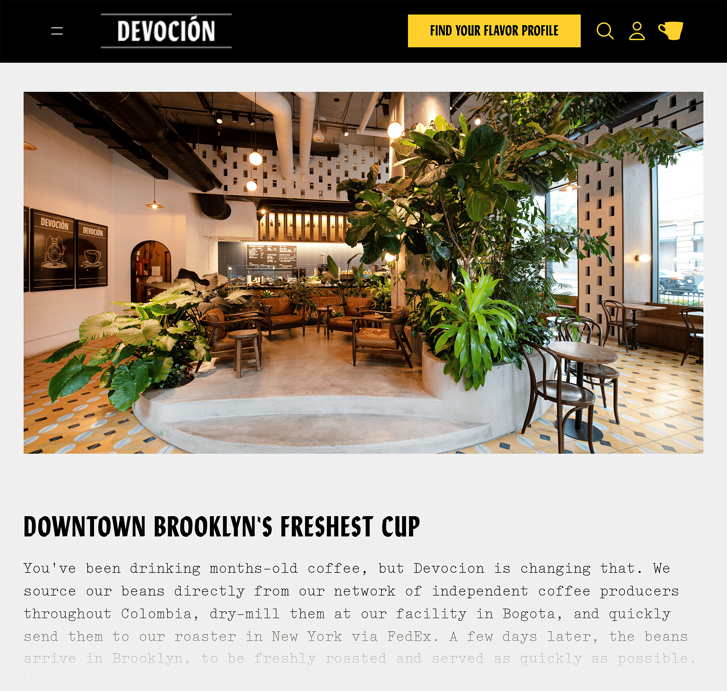 Devocion Cafe – Downtown Brooklyn, NY