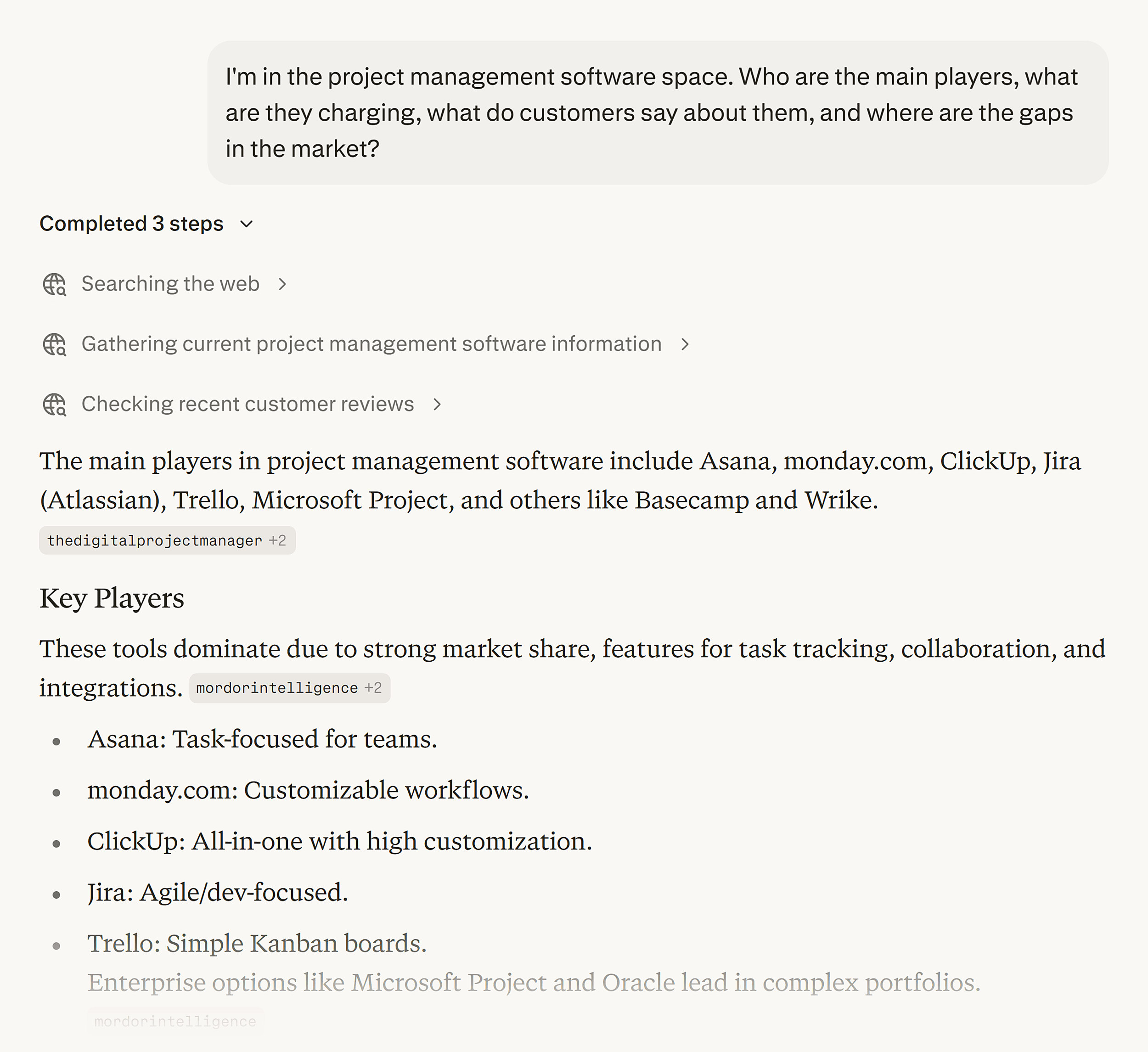 Perplexity – Project management software