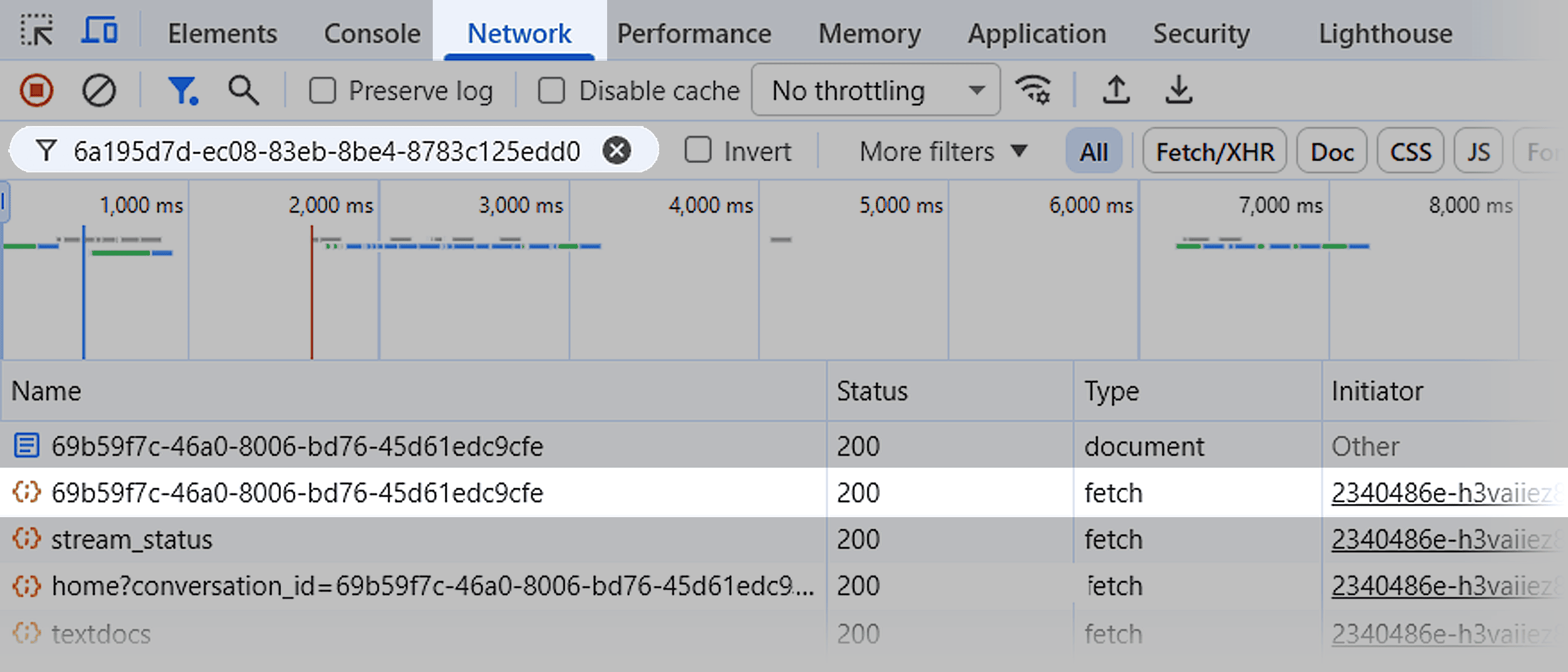 Chrome DevTools – Network