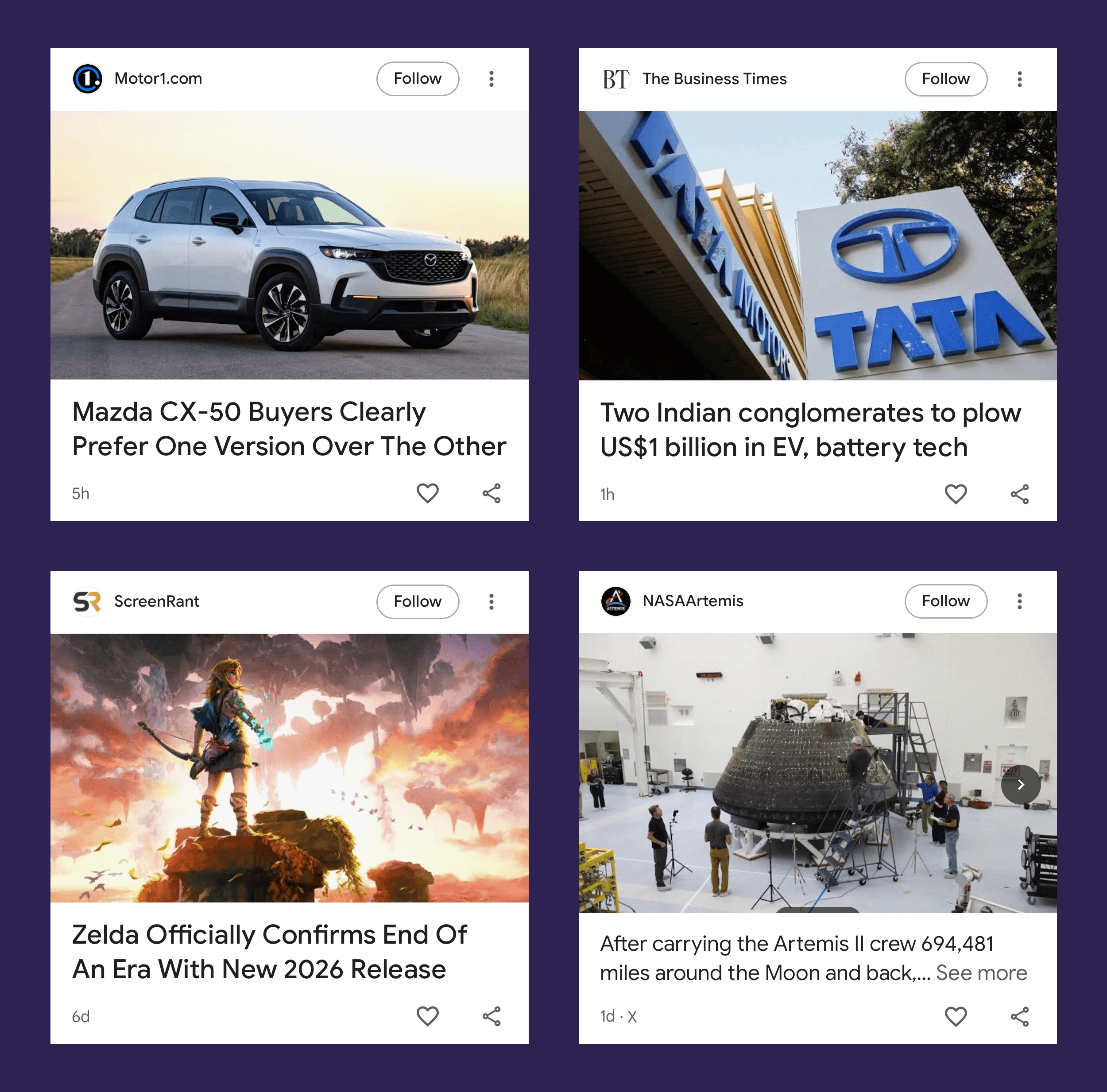 Google Discover – Thumbnail images