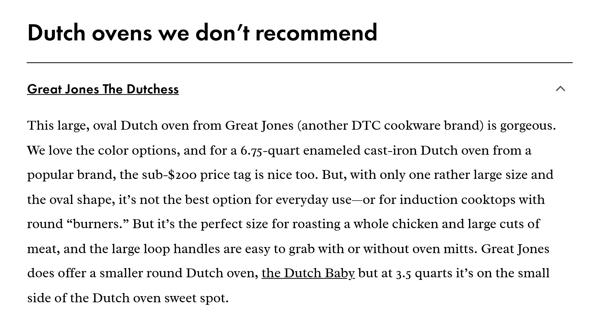Bon Appetit – Best Dutch ovens