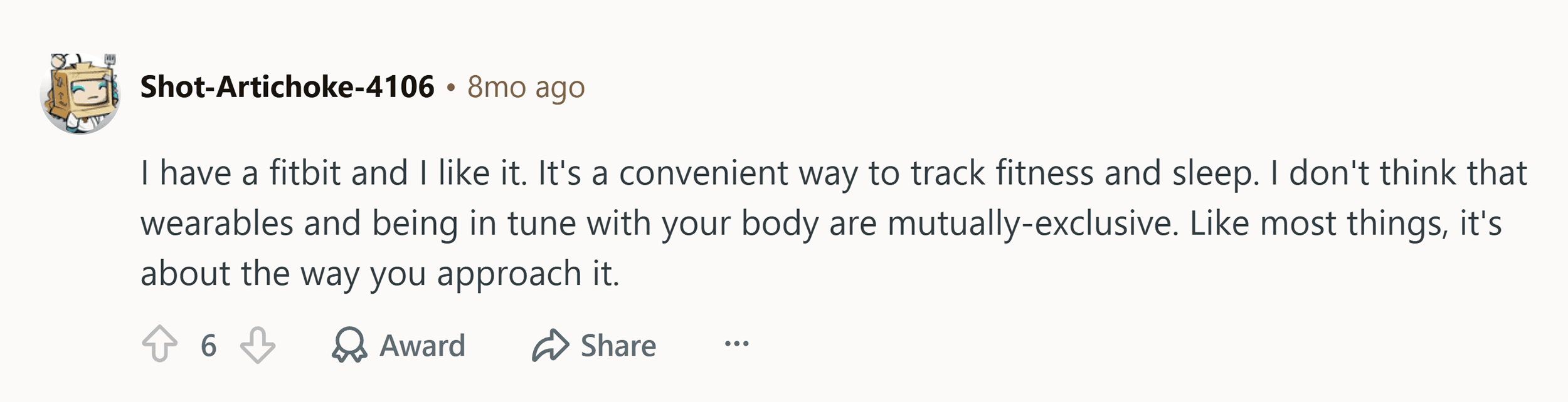 Reddit – Fitbit unlinked mention