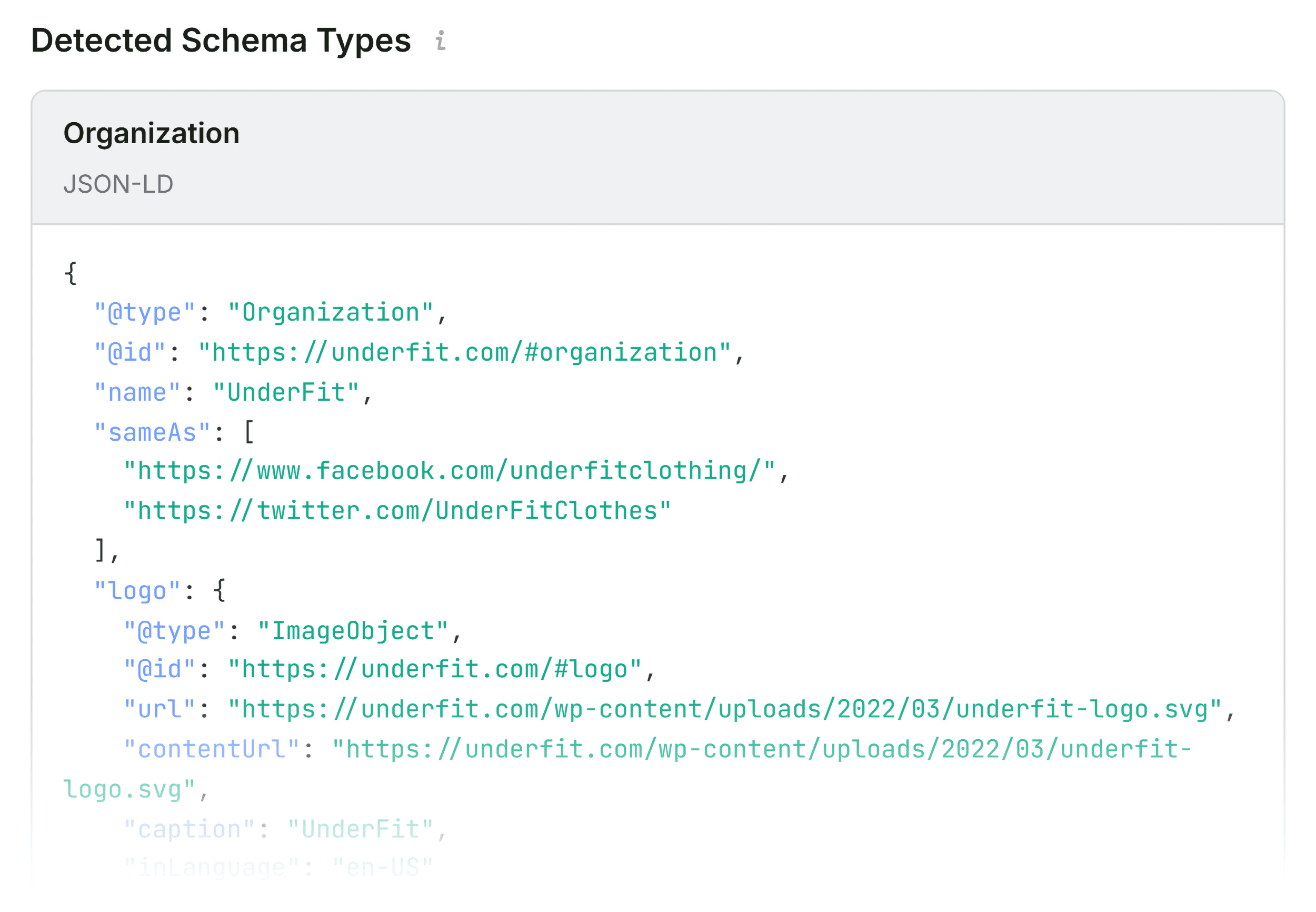 SEOQuake – Full report – Audit – Schema